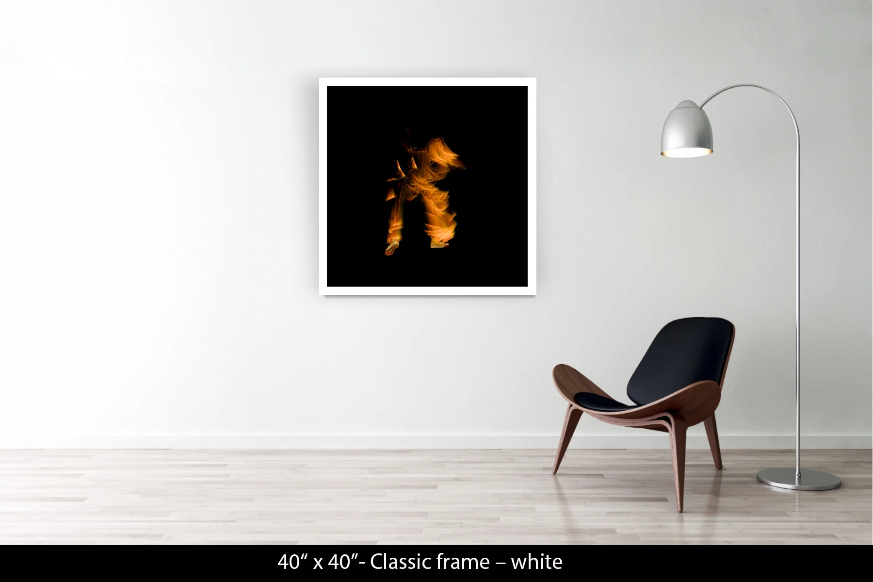40"x40" | Classic Frame White