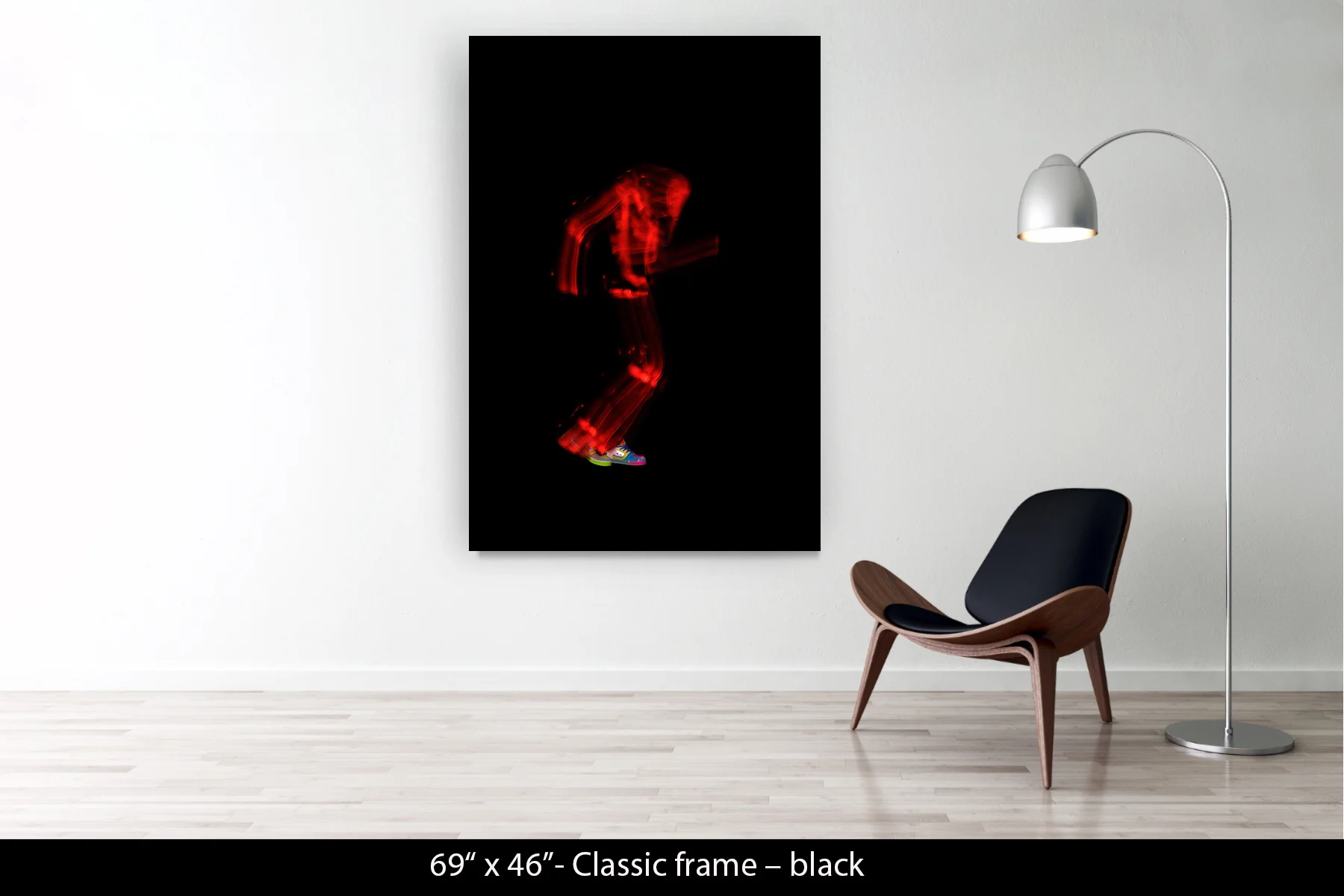 69"x46" | Classic Frame Black