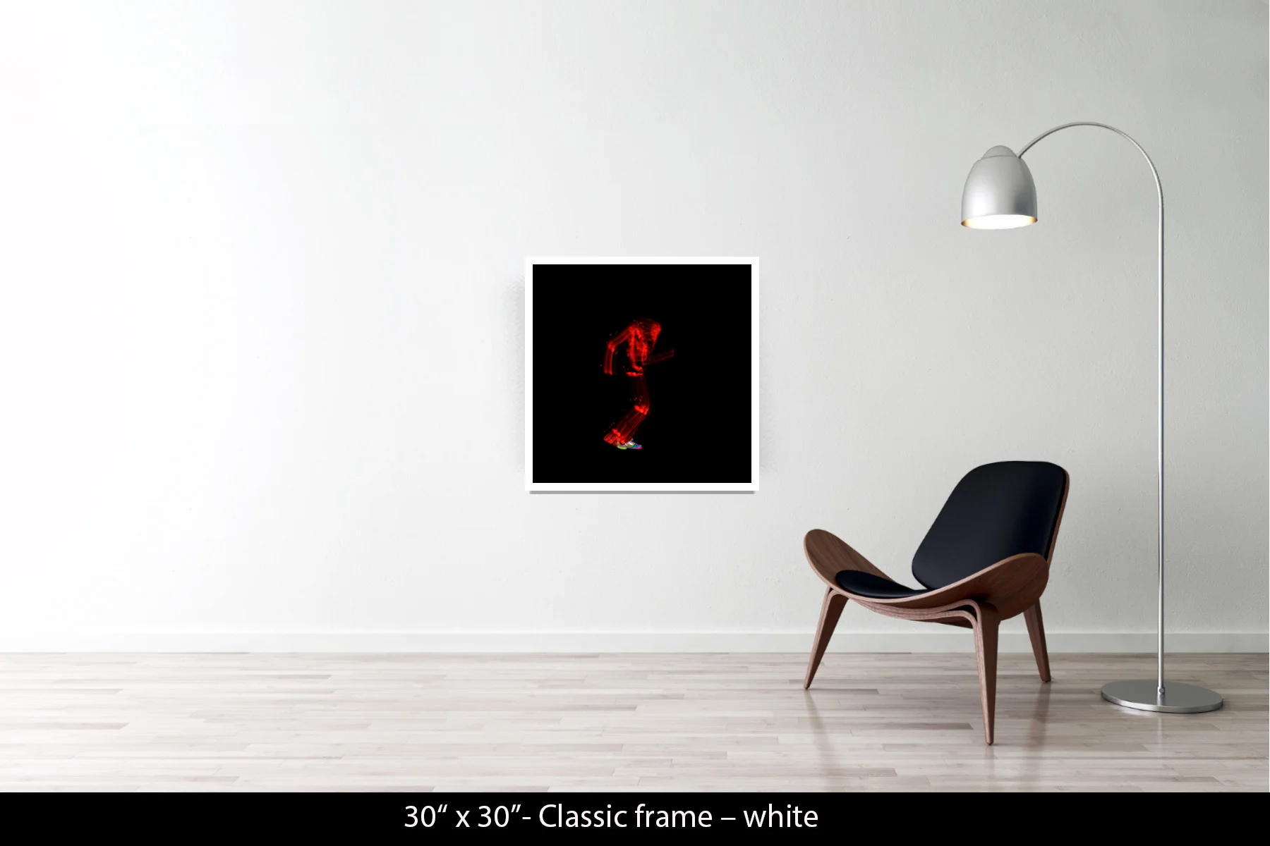 30"x30" | Classic Frame White