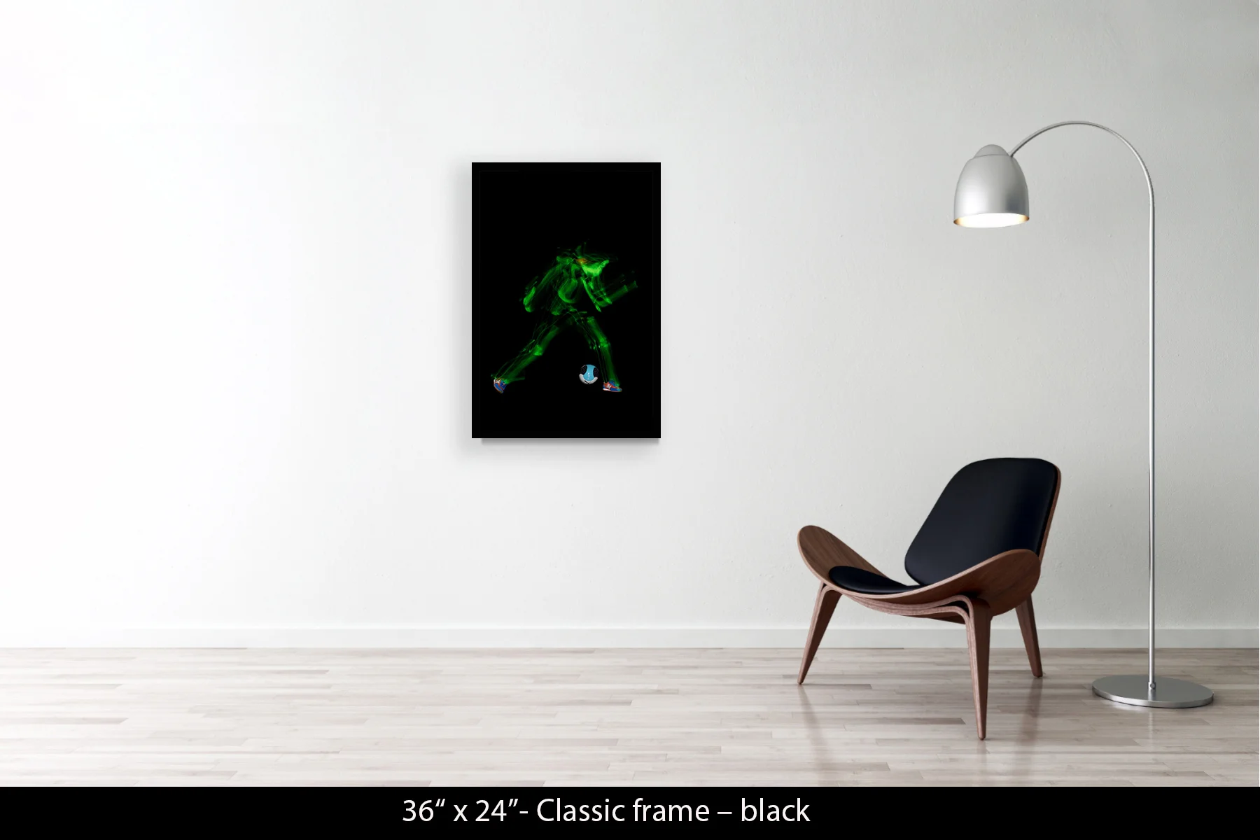 36"x24" | Classic Frame Black