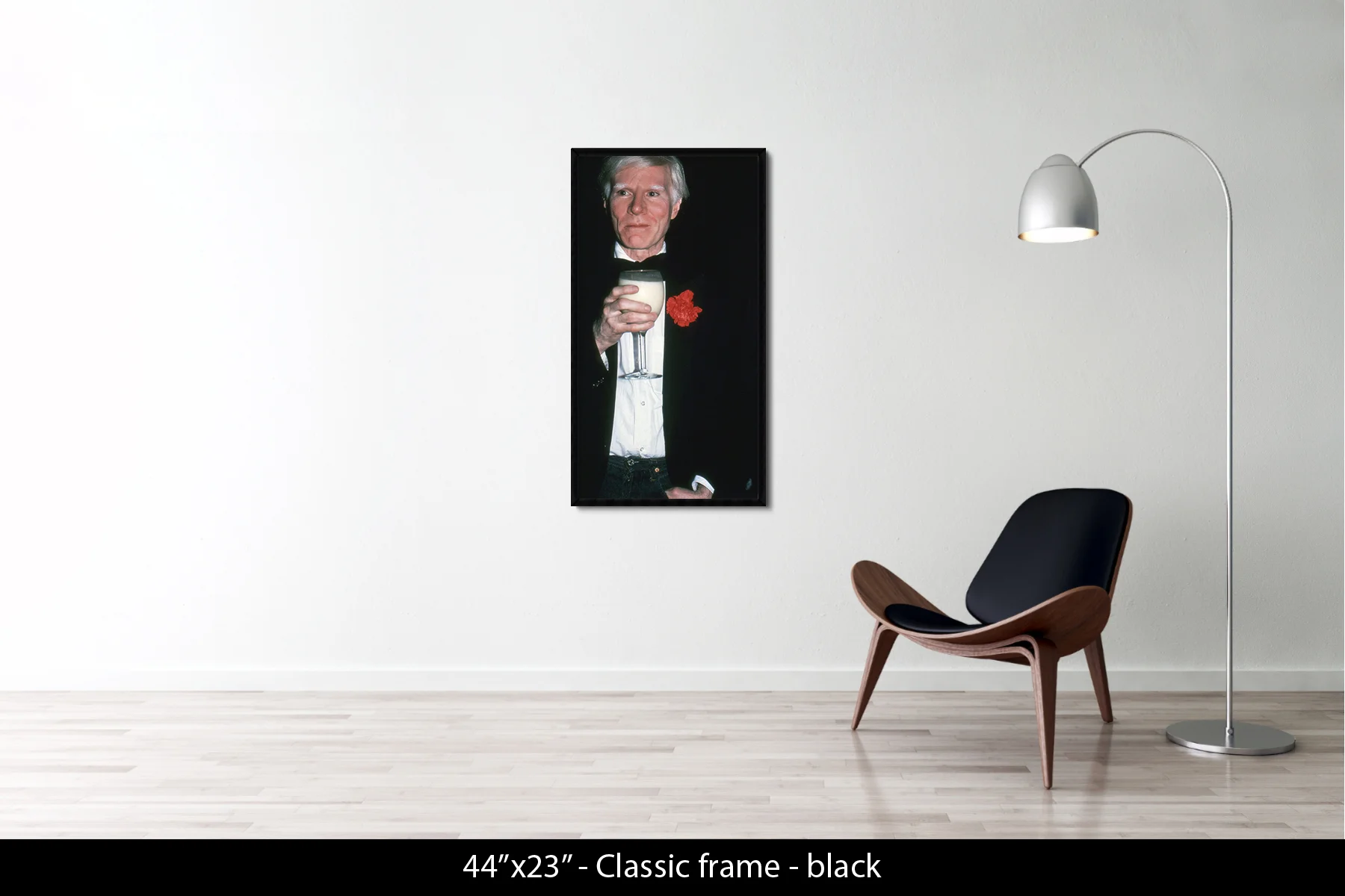 44"x23" | Classic Frame Black