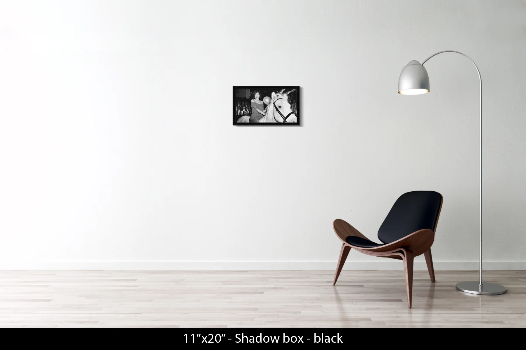 11"x20" | Shadow Frame Black