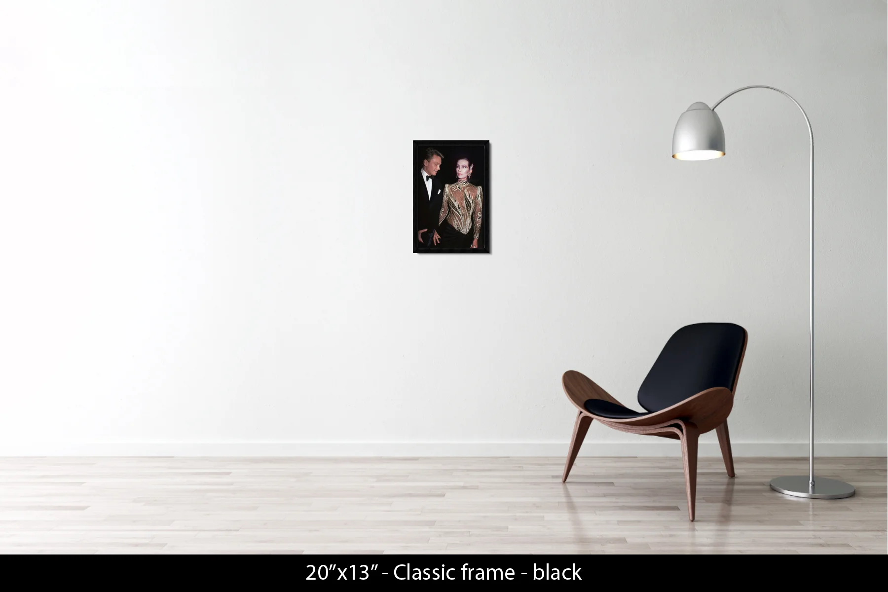 20"x13" | Classic Frame Black