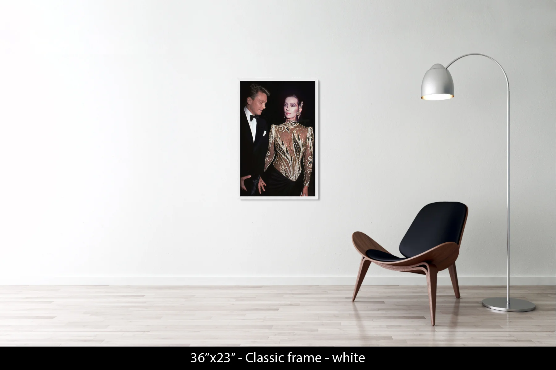 36"x23.5" | Classic Frame White