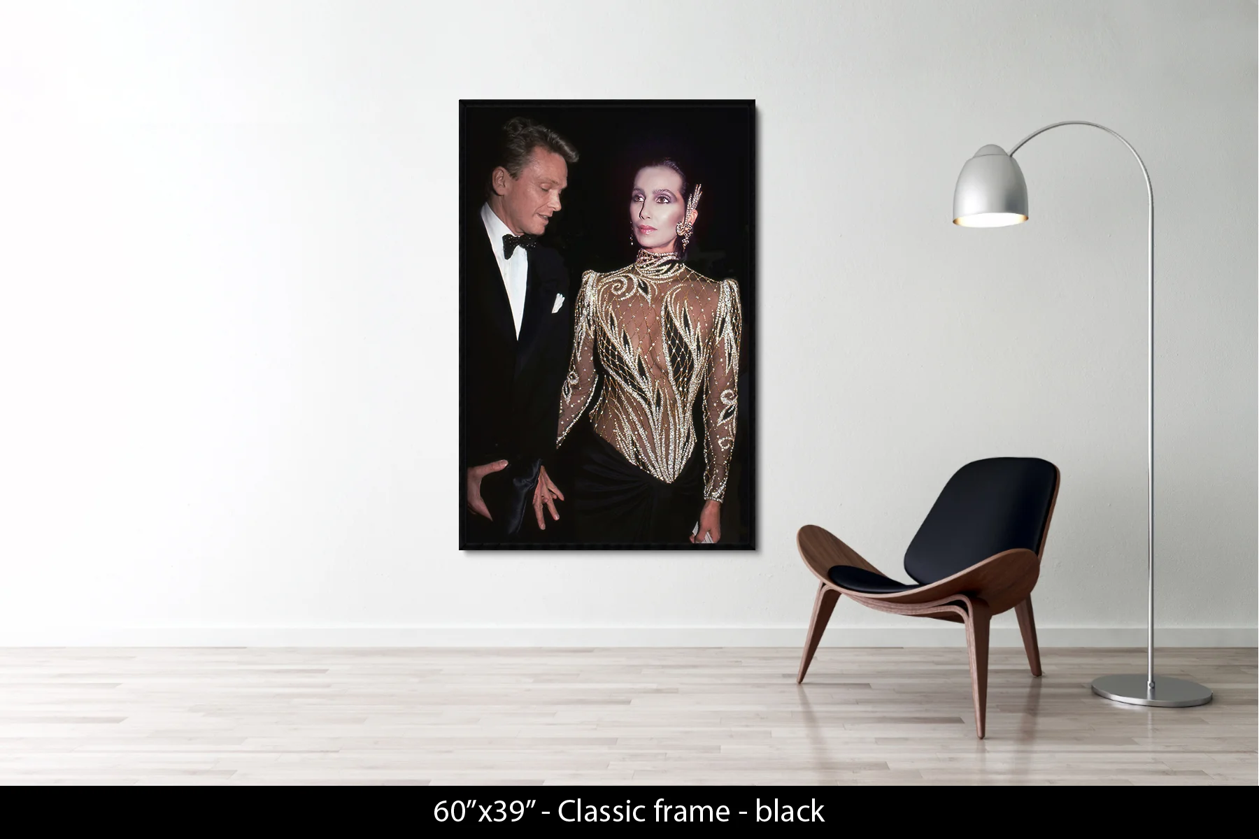 60"x39" | Classic Frame Black