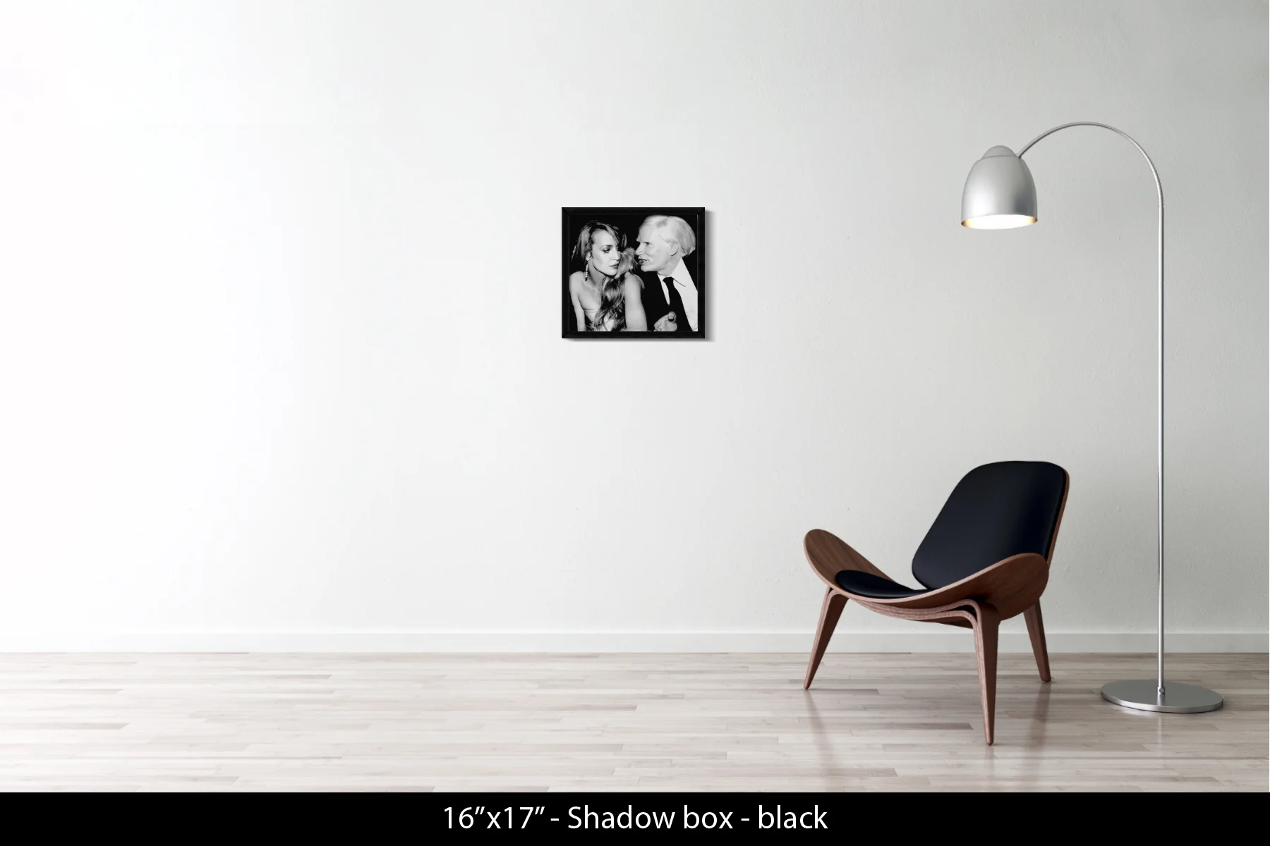 16"x17.5" | Shadow Frame Black