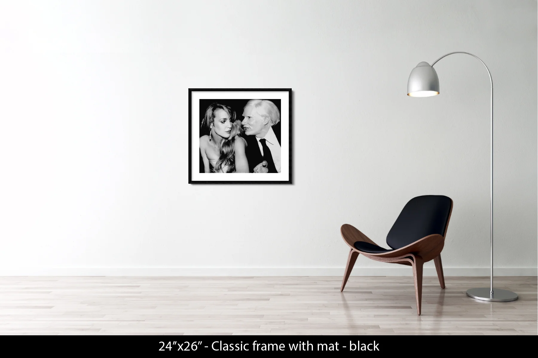 24"x26" | Classic Frame + Mat Black