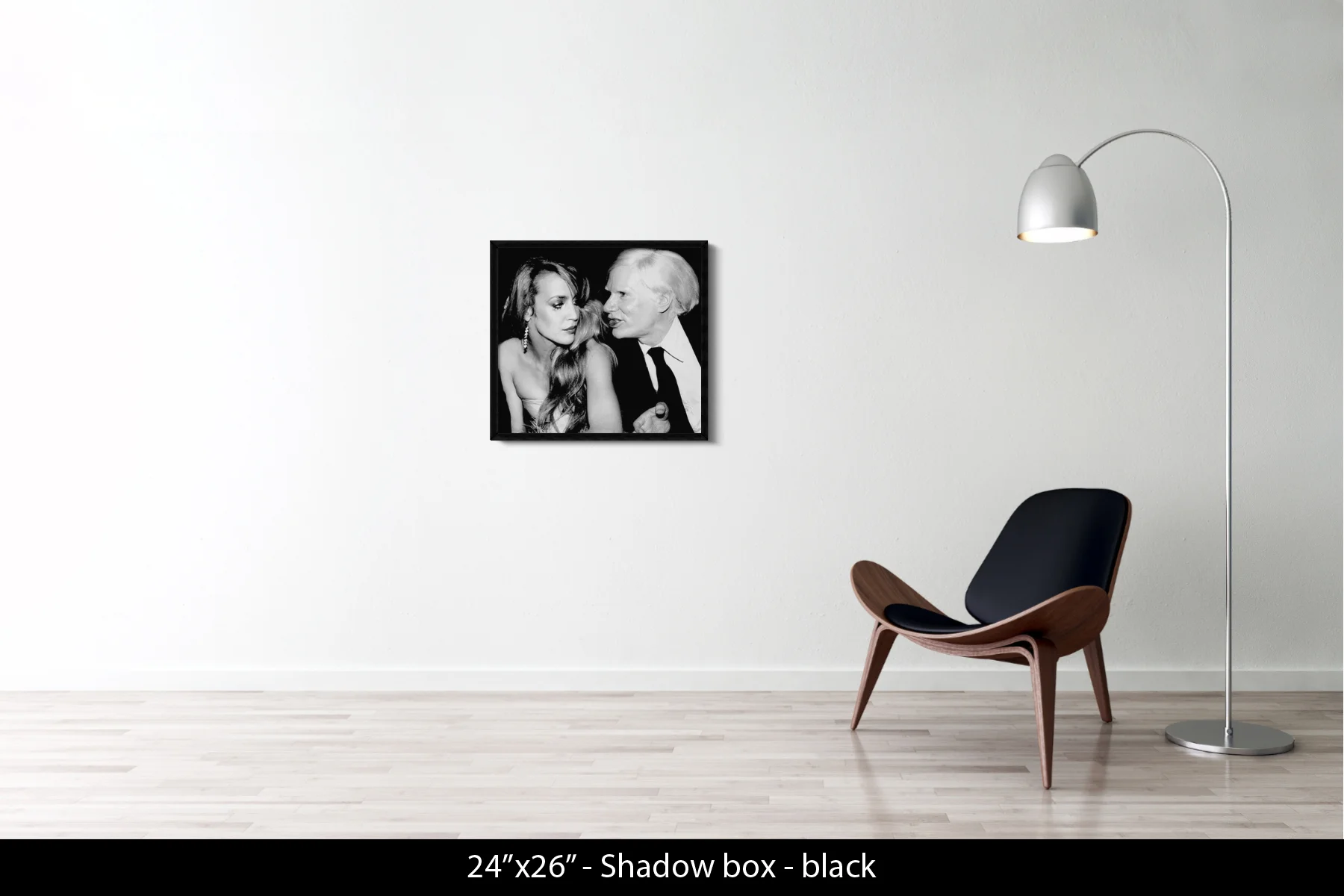 24"x26" | Shadow Frame Black