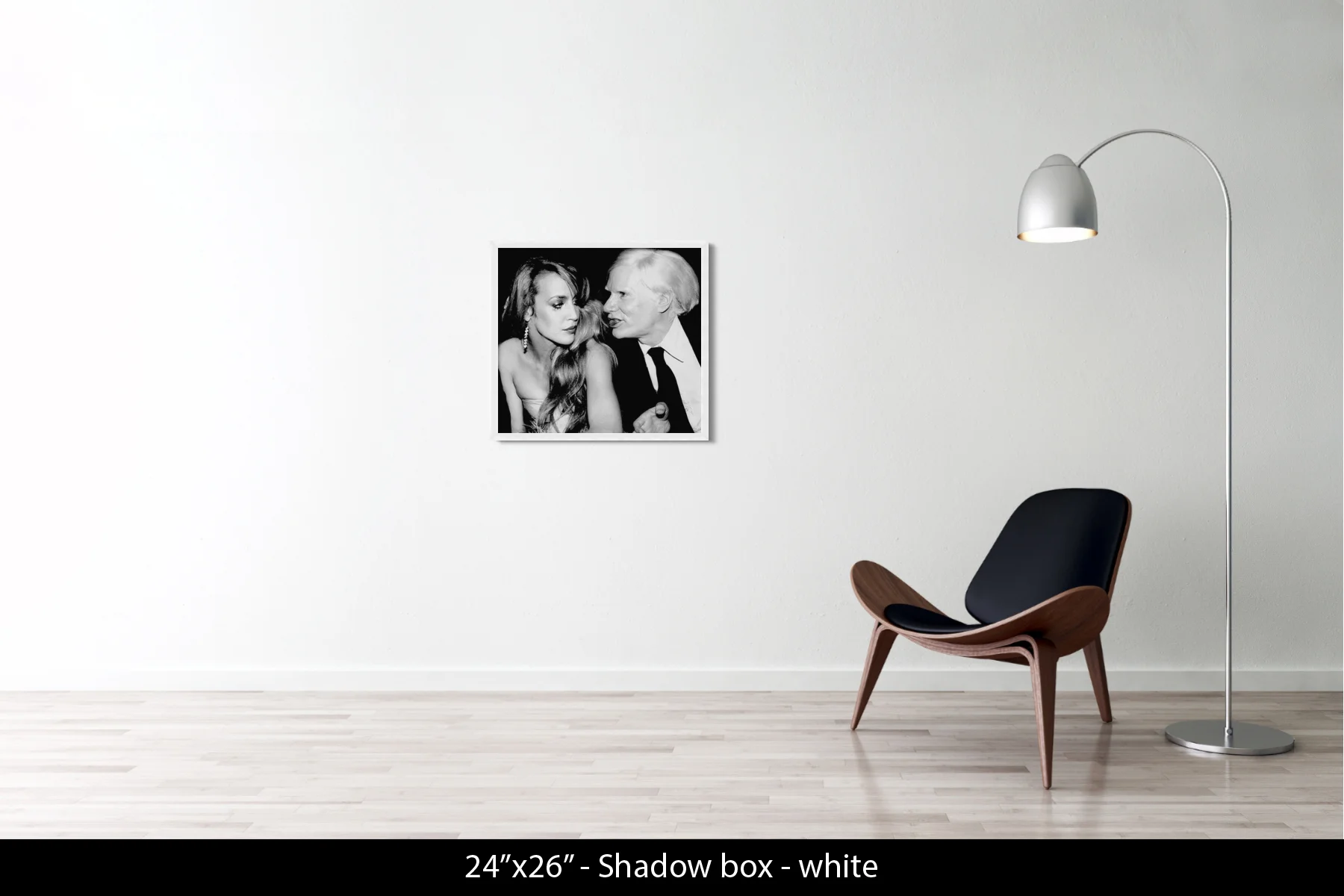 24"x26" | Shadow Frame White