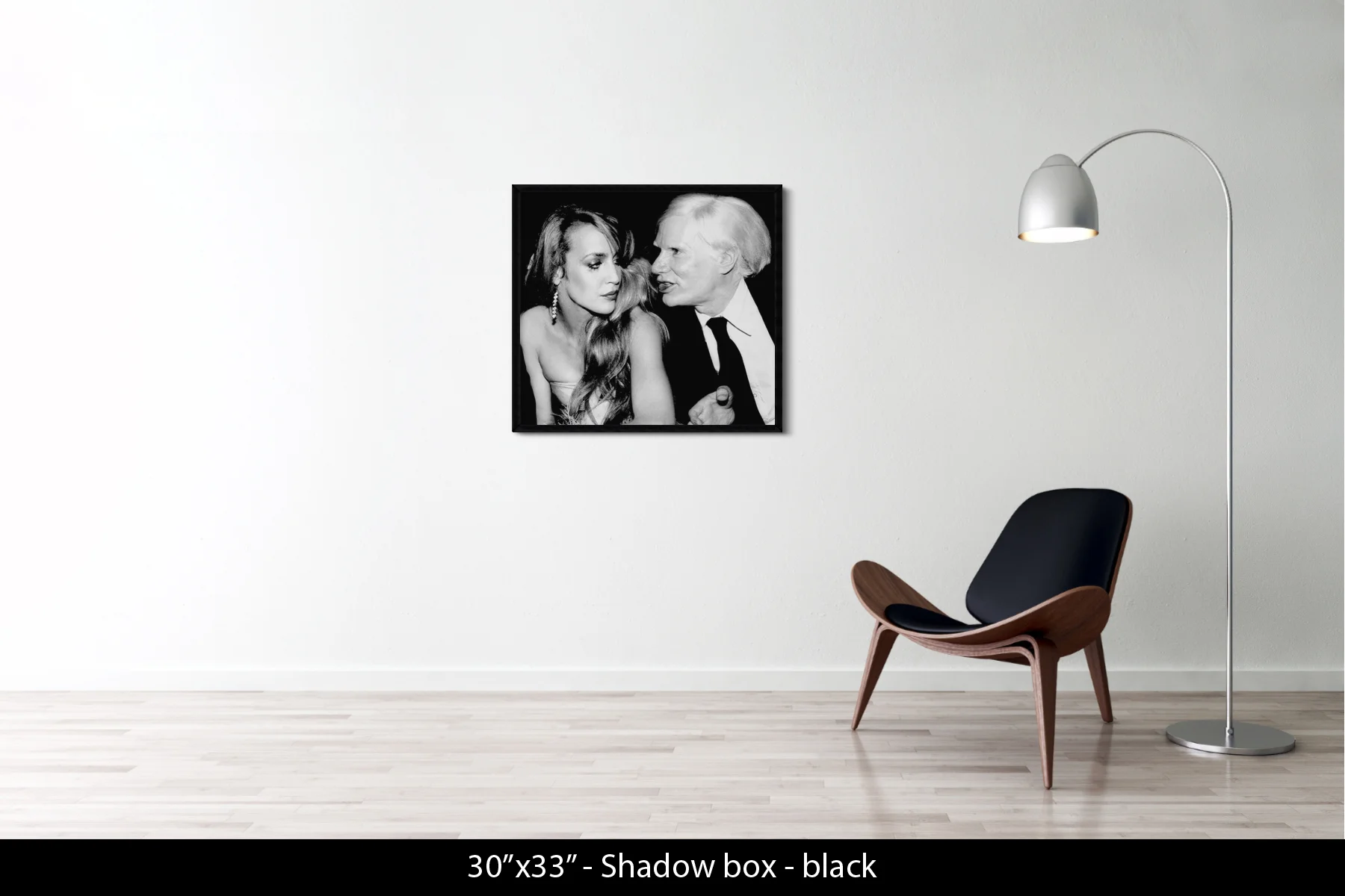 30"x33" | Shadow Frame Black