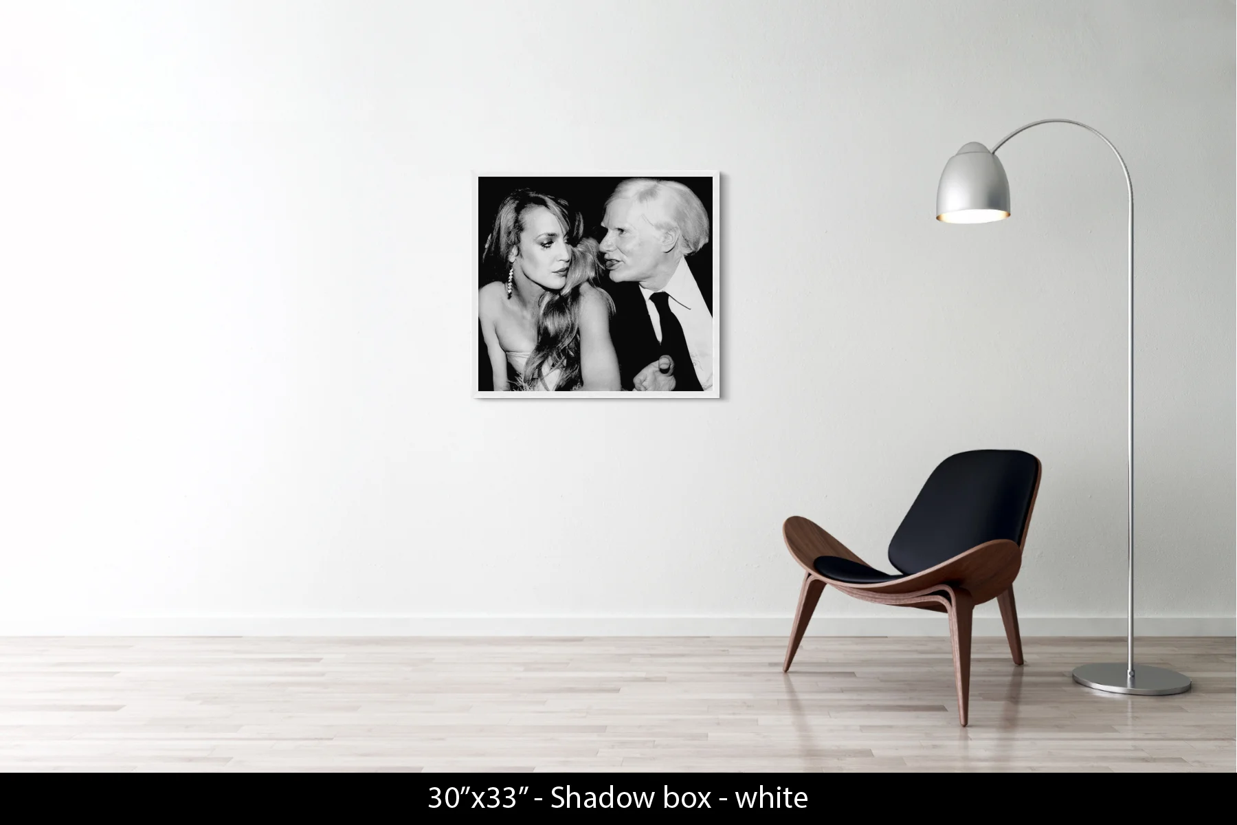 30"x33" | Shadow Frame White