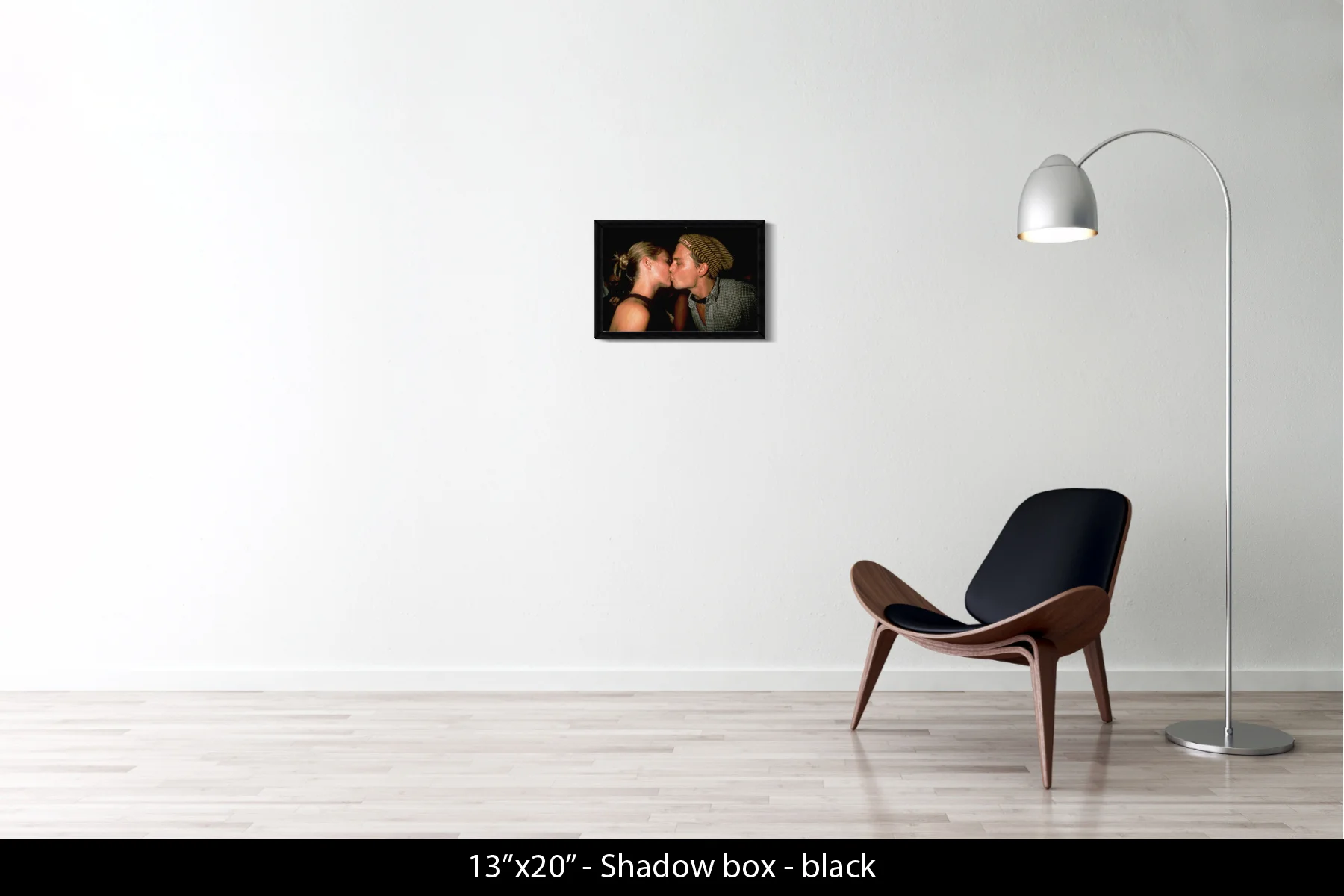 13"x20"| Shadow Frame Black