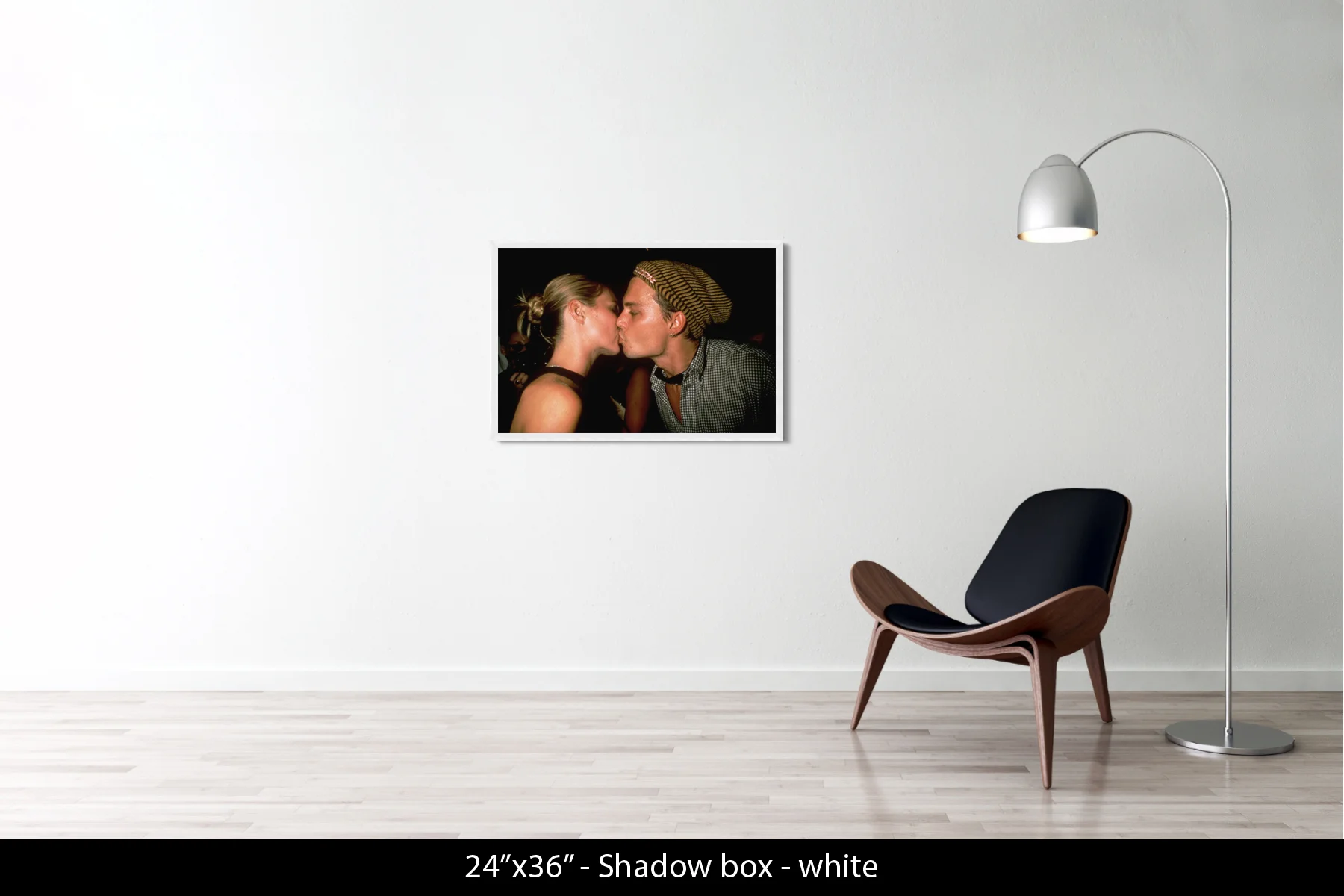 24"x36" | Shadow Frame White