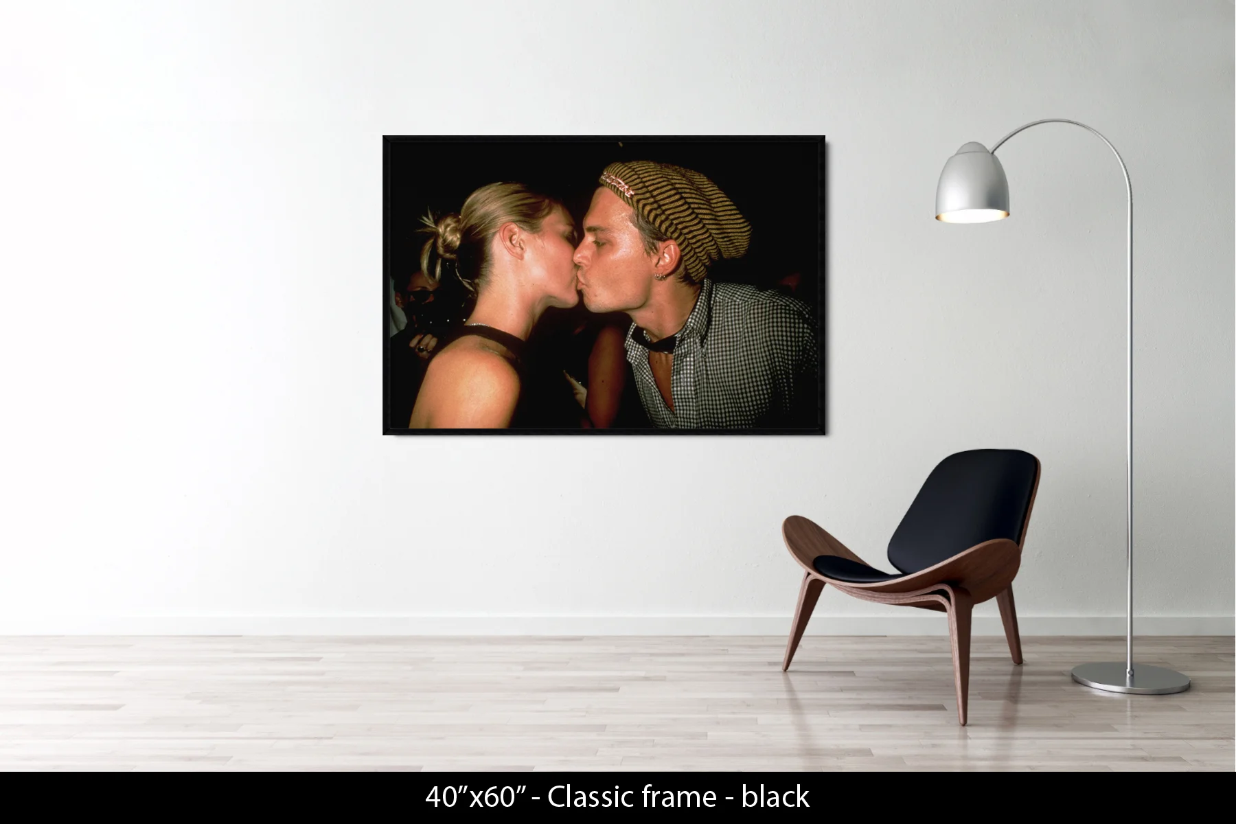 40"x60" | Classic Frame Black