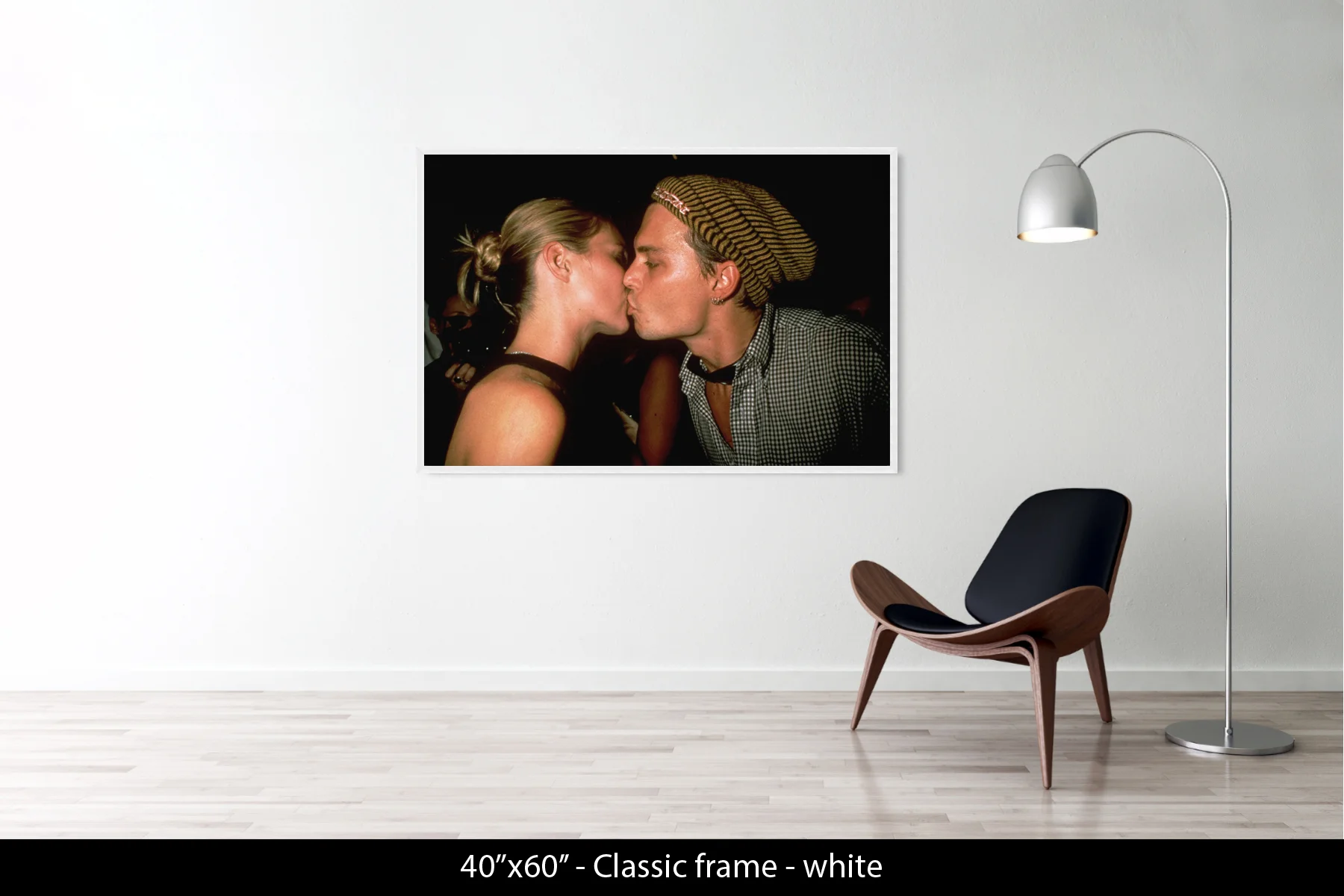 40"x60" | Classic Frame White
