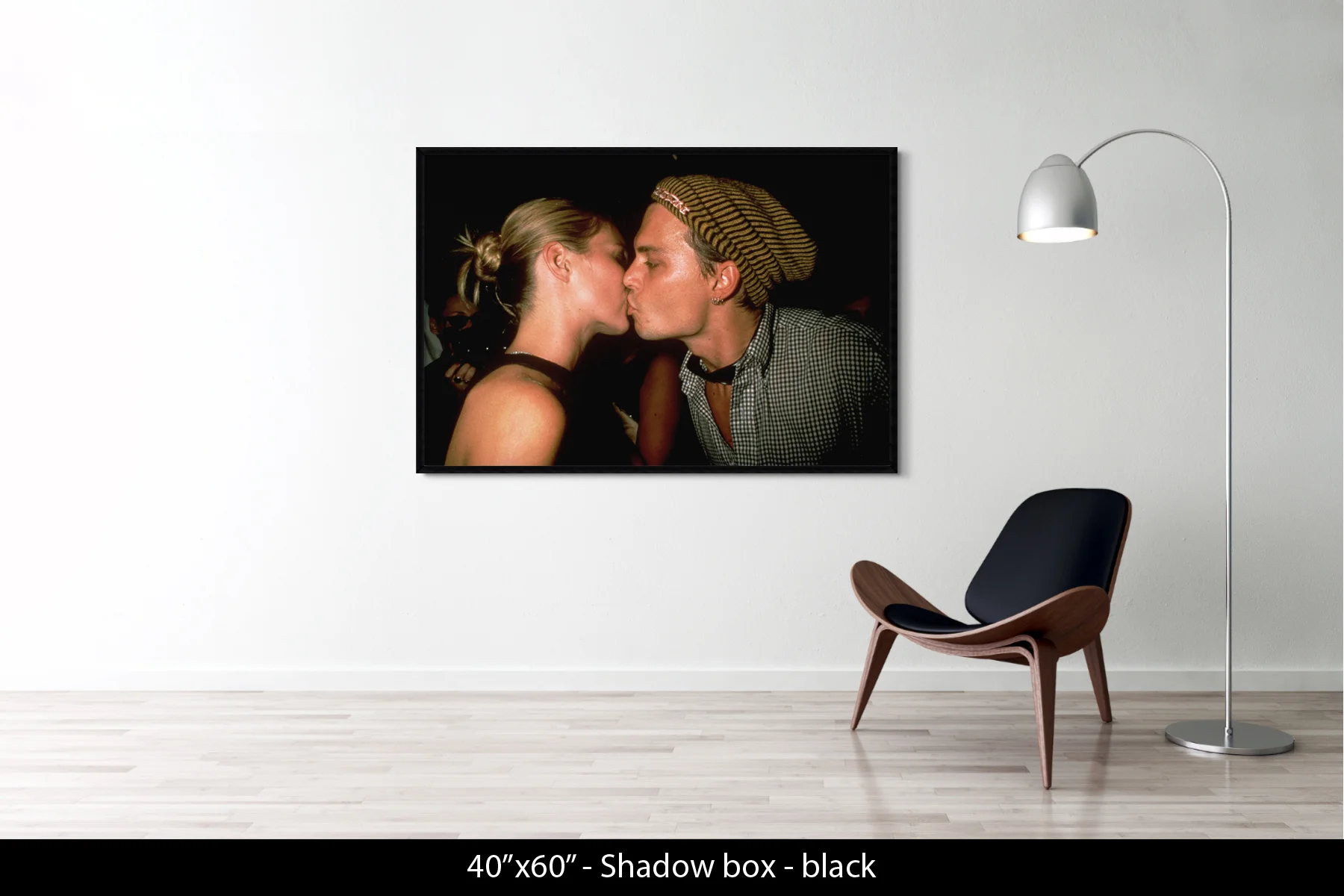 40"x60" | Shadow Frame Black