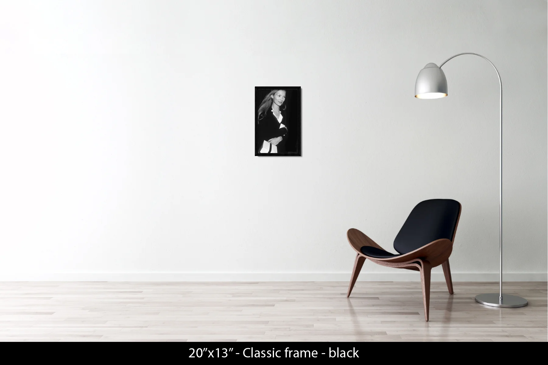 20"x12.5" | Classic Frame Black