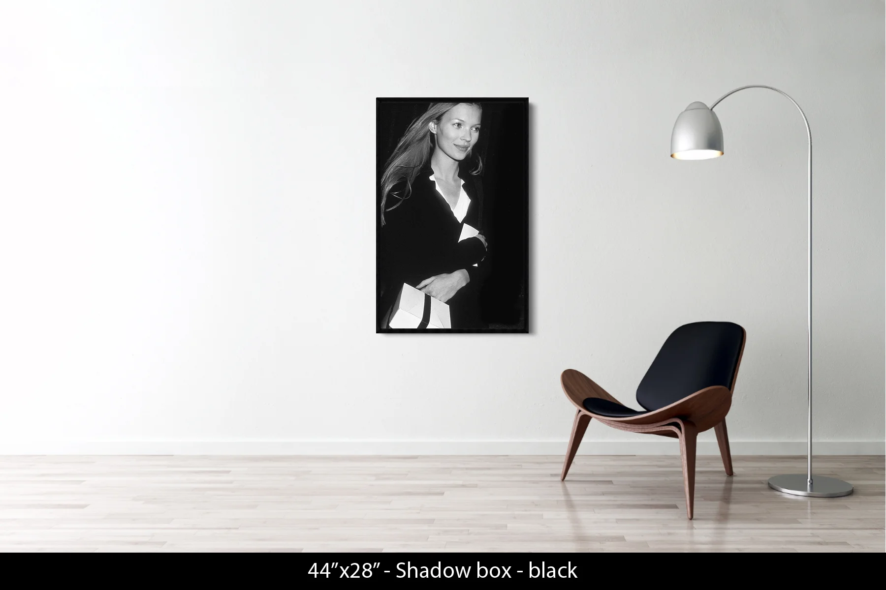 44"x28" | Shadow Frame Black