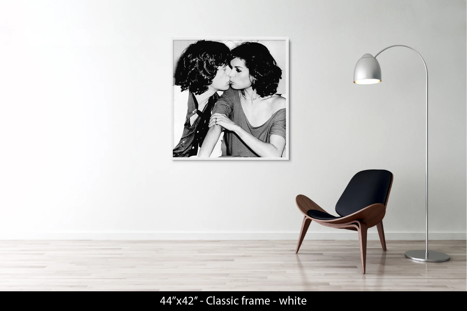 44"x42" | Classic Frame White