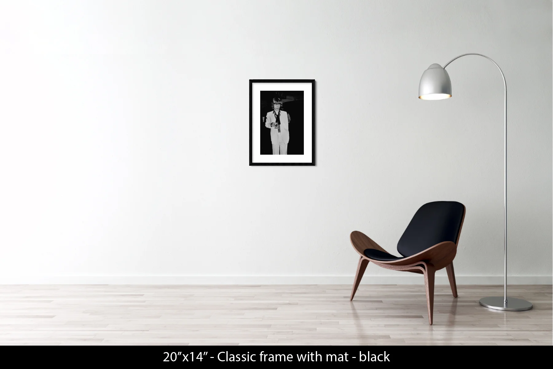 20"x13.5" | Classic Frame + Mat Black