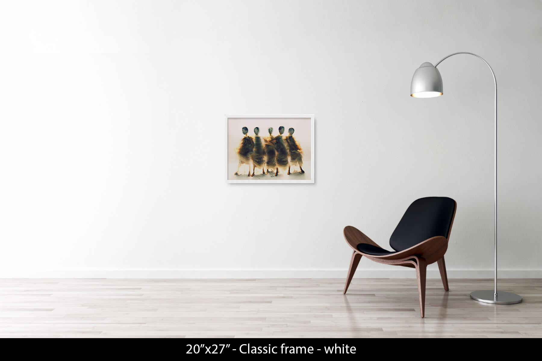 20"x27" | Classic Frame White