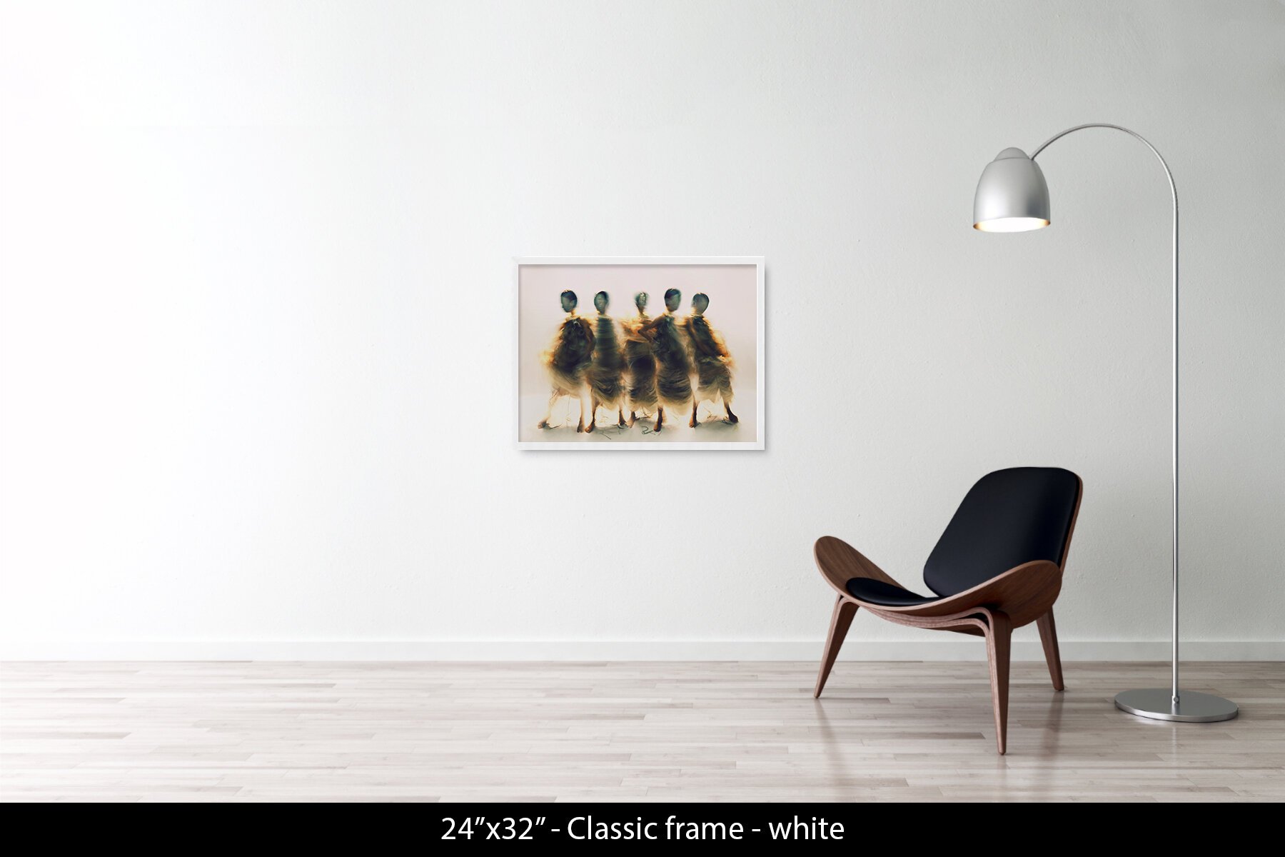 24"x32" | Classic Frame White