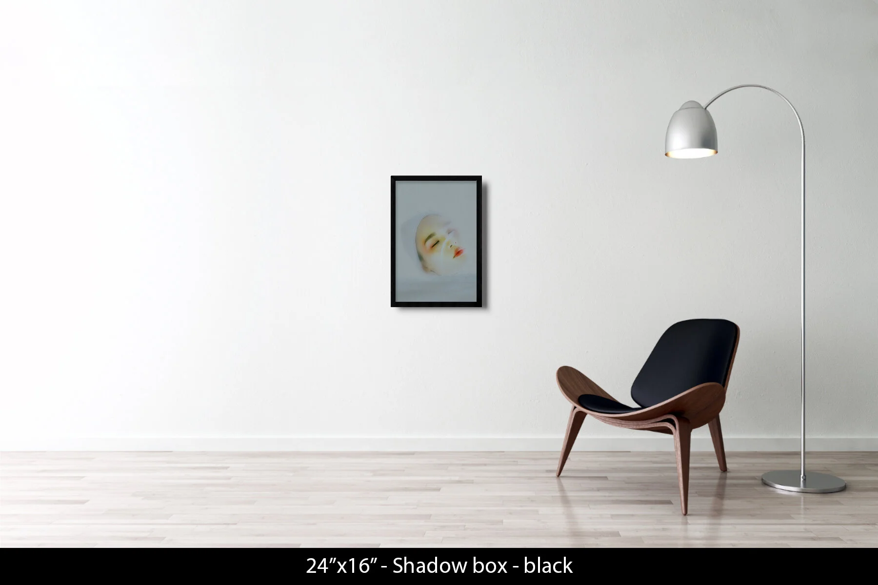 24"x16" | Shadow Frame Black