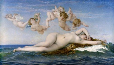 Alexandre Cabanel, The Birth of Venus, 1863. Musée d’Orsay, Paris, France
