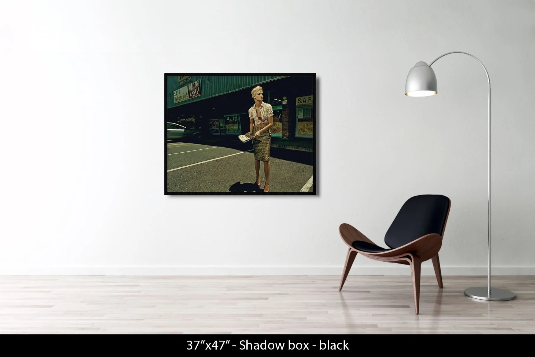 38"x47" | Shadow Frame Black