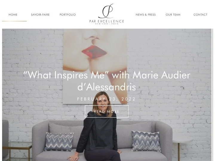 Interview of our Founder by Par Excellence collective