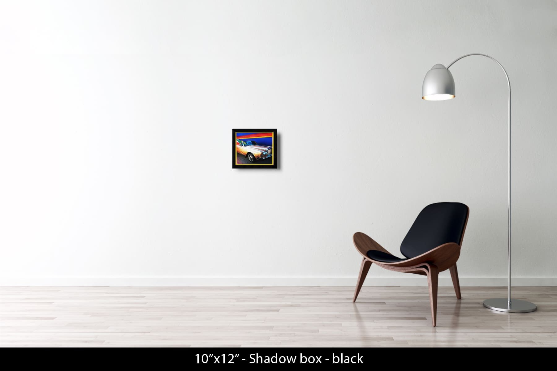 12"x12" | Shadow Frame Black