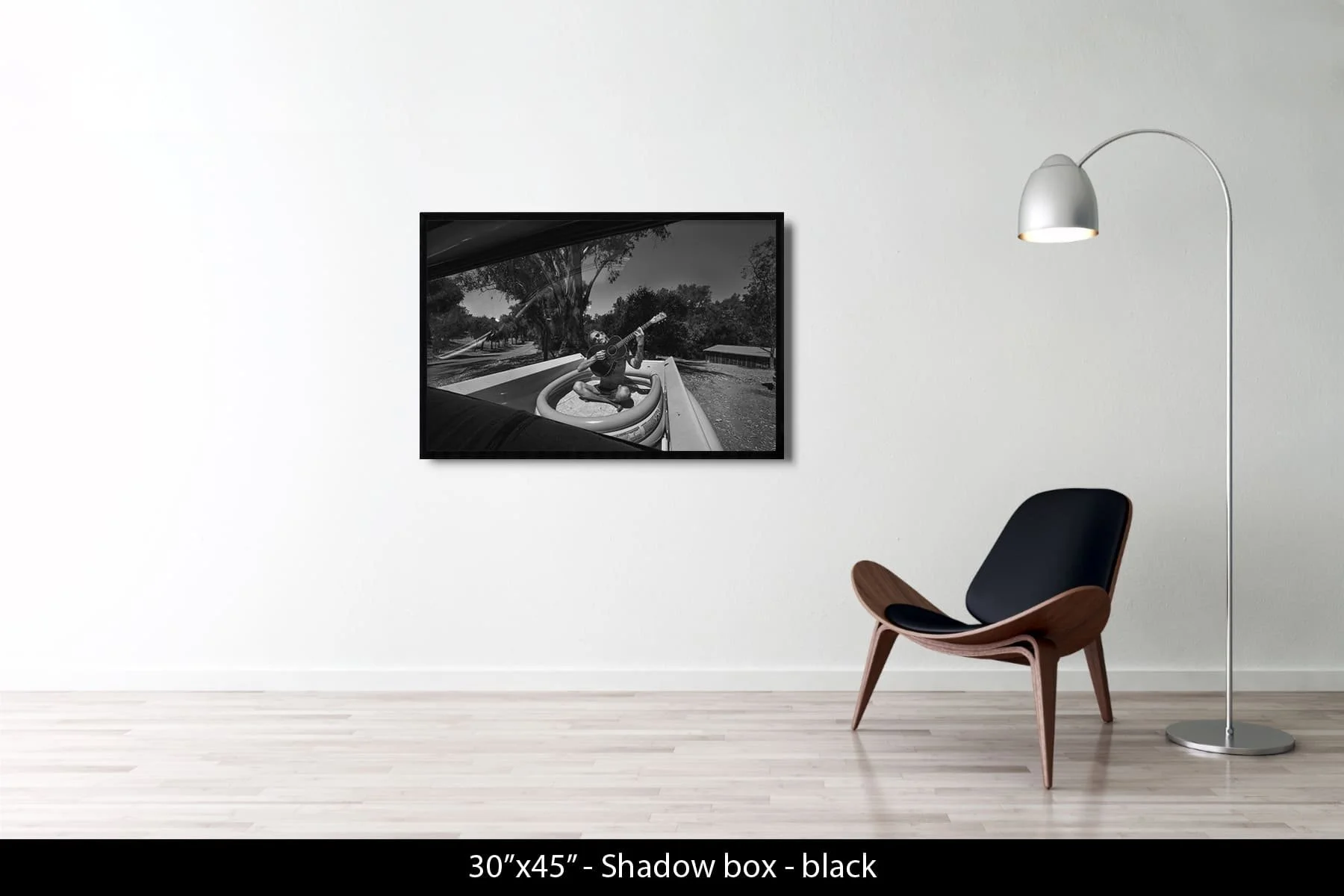 30"x45" | Shadow Frame Black