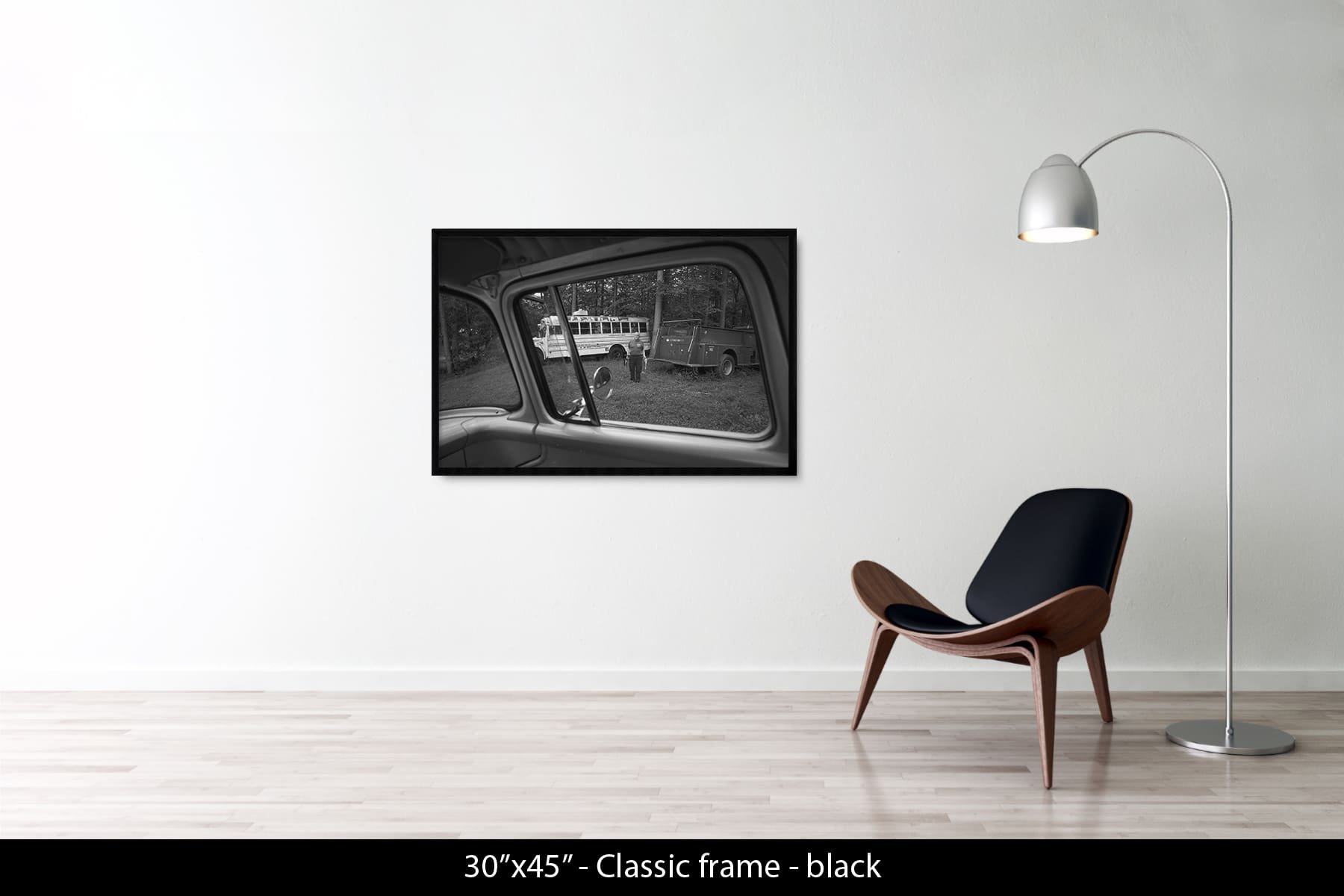 30"x45" | Classic Frame Black