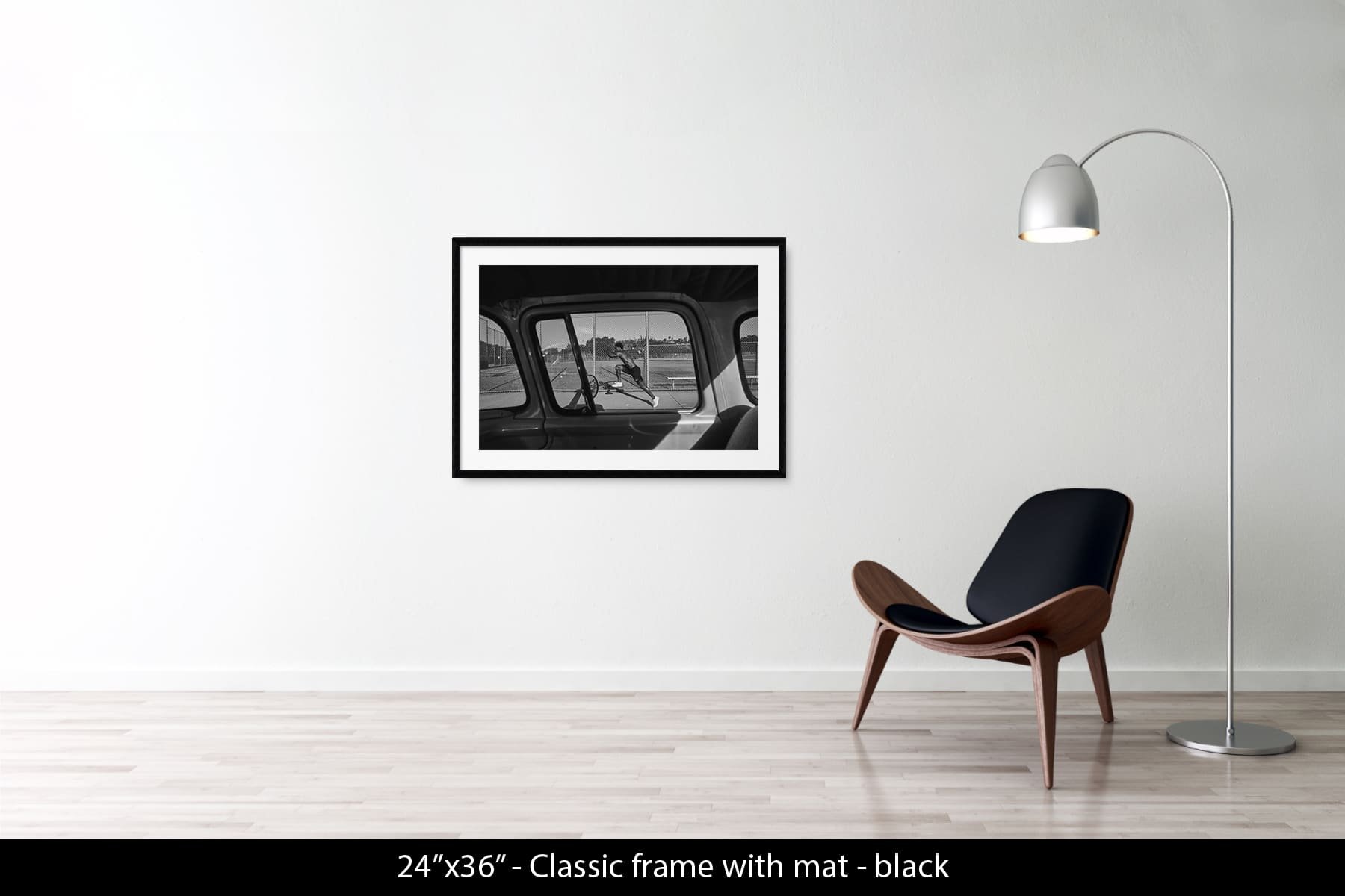 24"x36" | Classic Frame Black + Mat