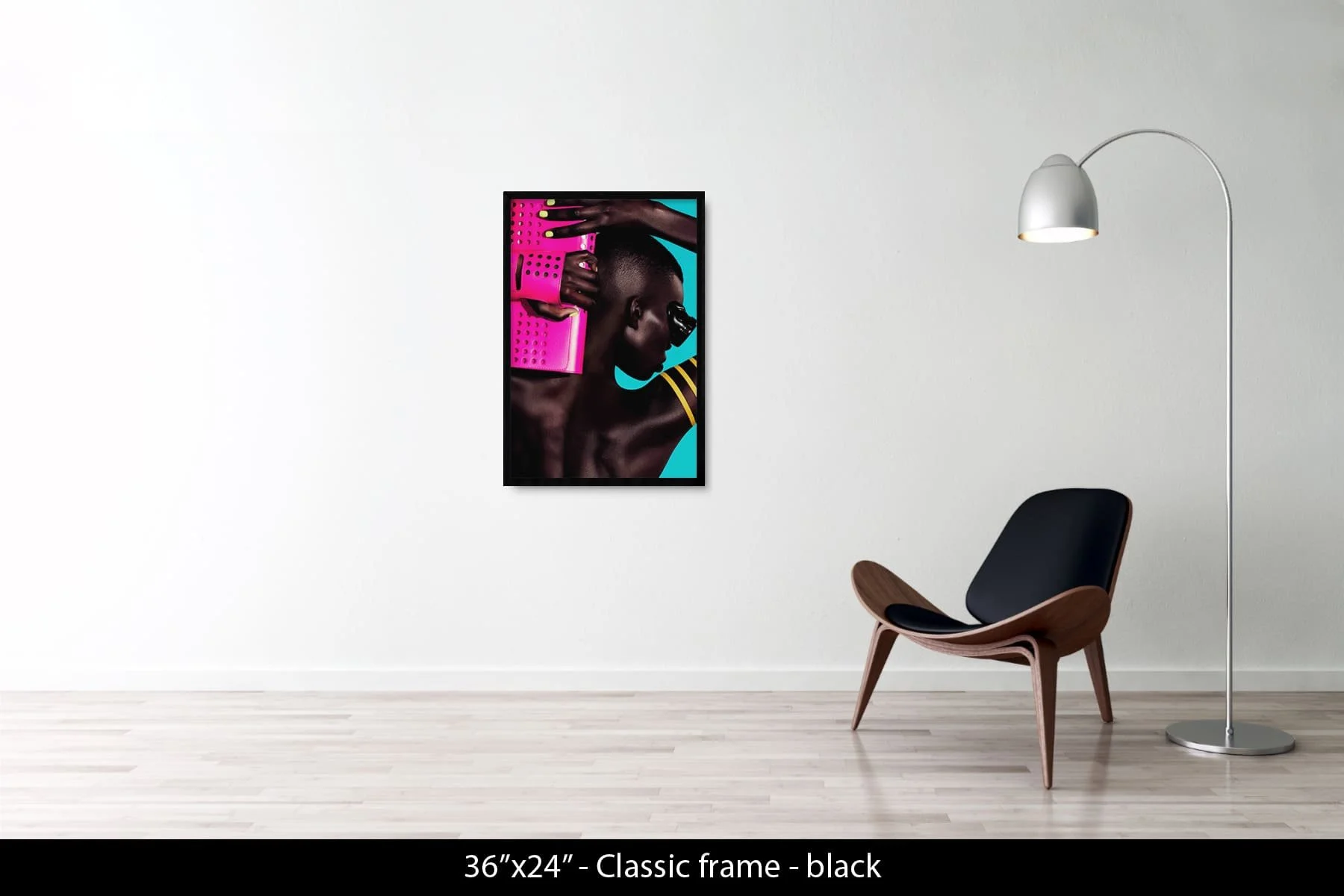 36"x24" | Classic Frame Black