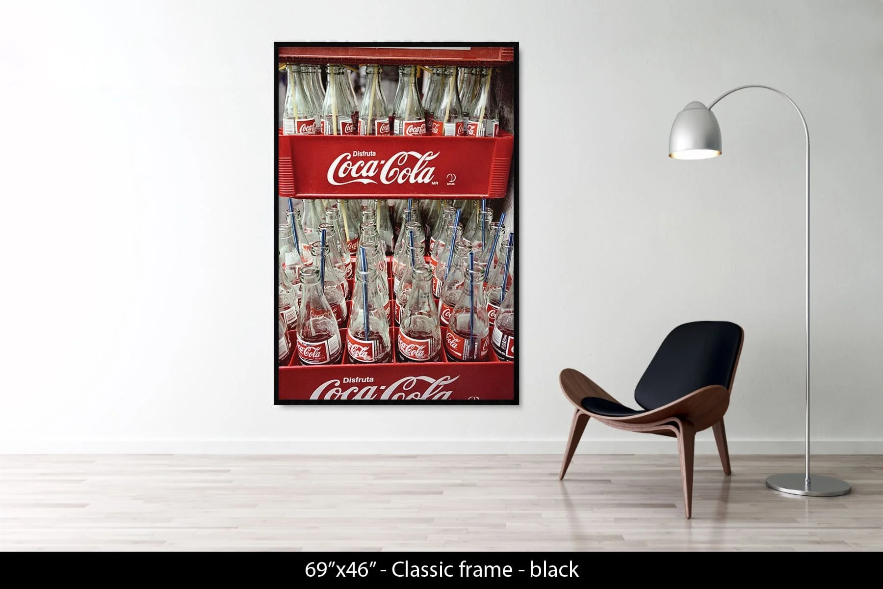 69"x46" | Classic Frame Black