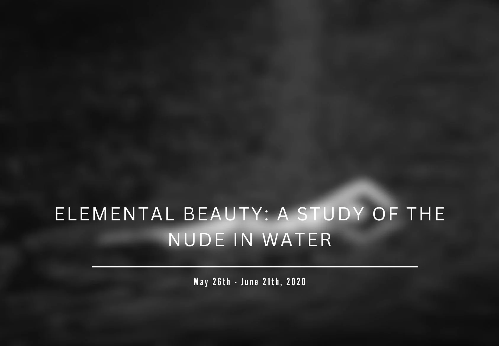 Elemental Beauty: A Study of the Nude in Water