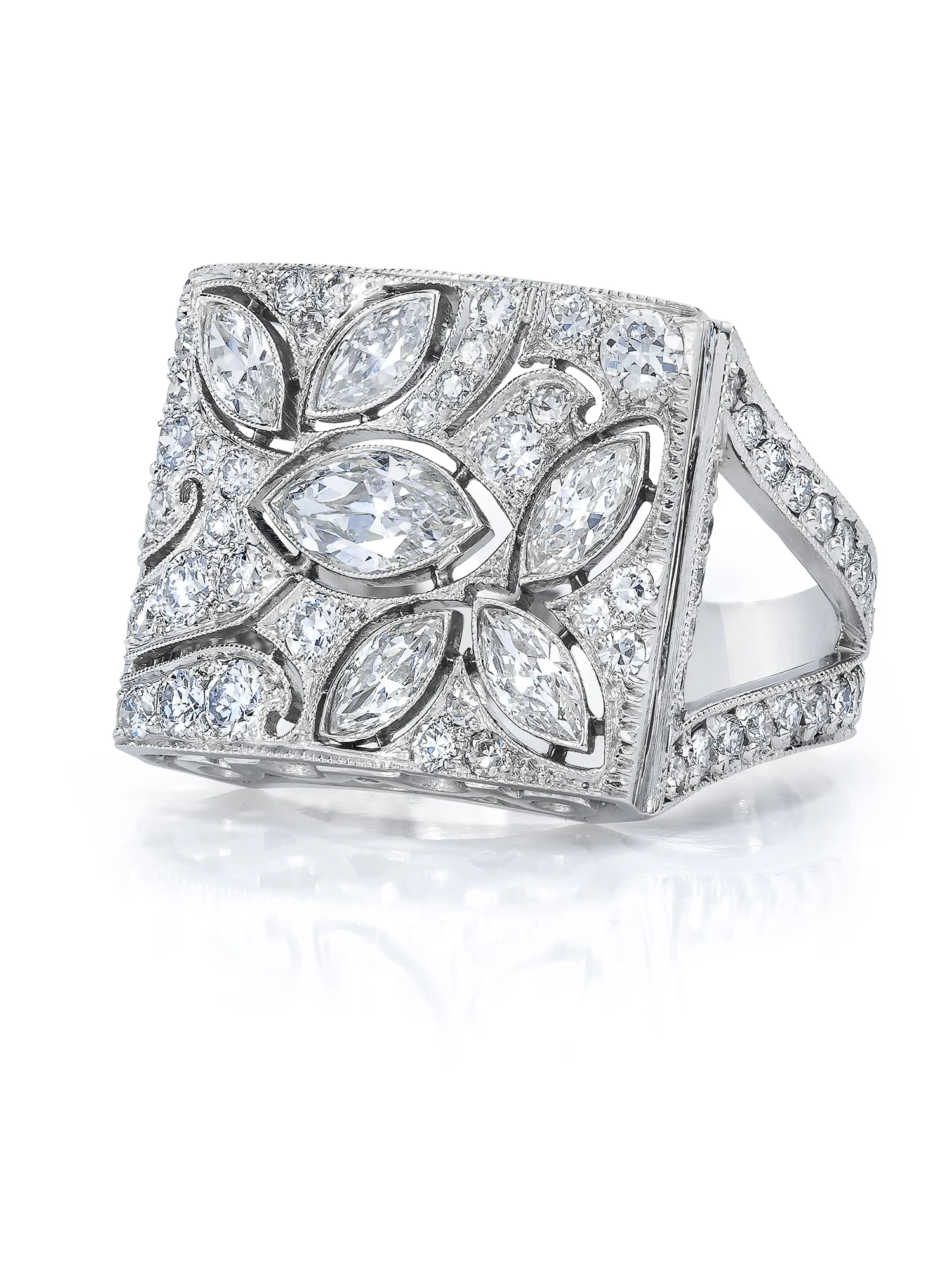 R-0038 Platium Marquise Cocktail Ring Front (EDITED FOR WEBSITE).jpg