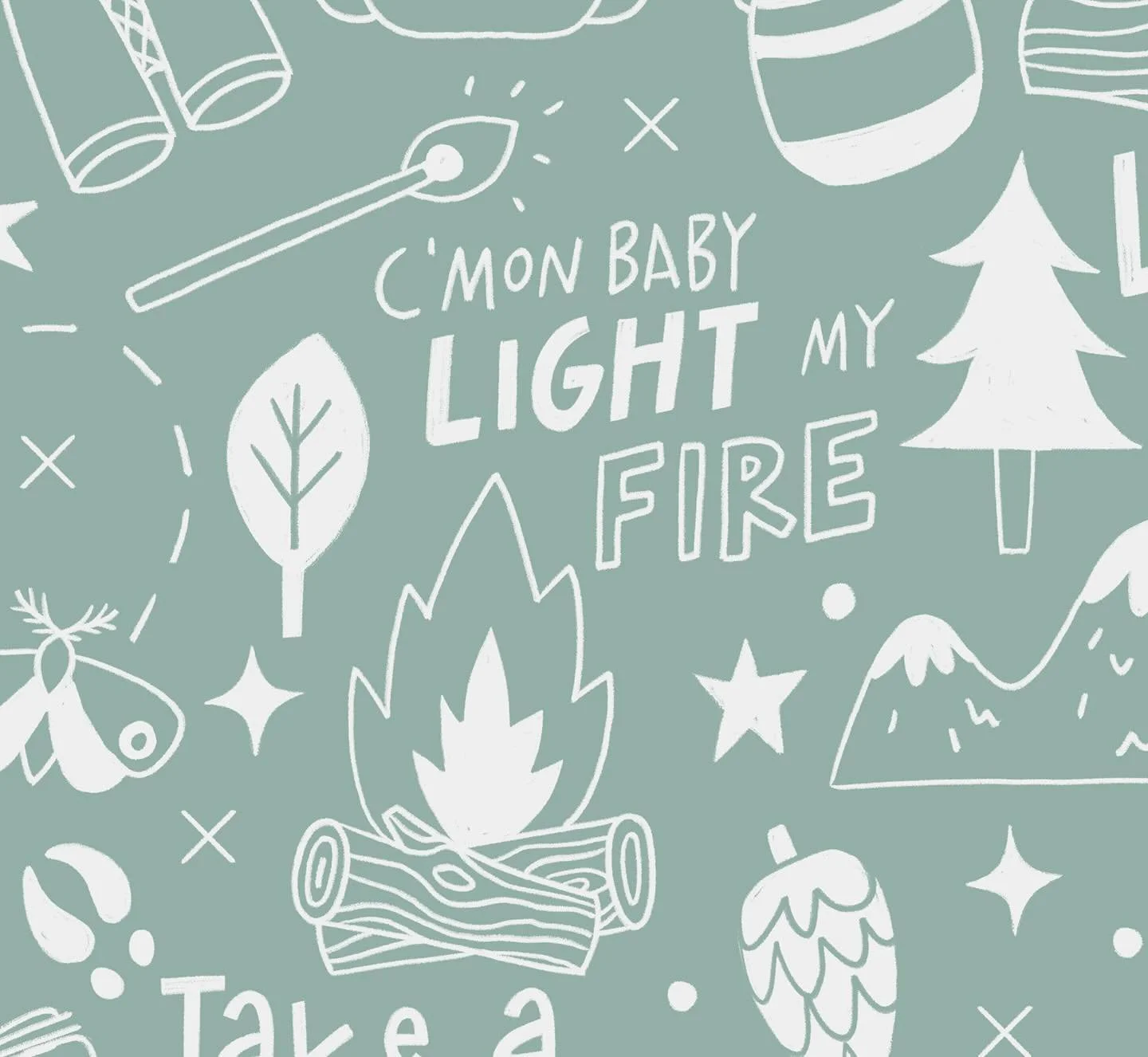 C’mon baby light my campfire 🔥🏕️🔥