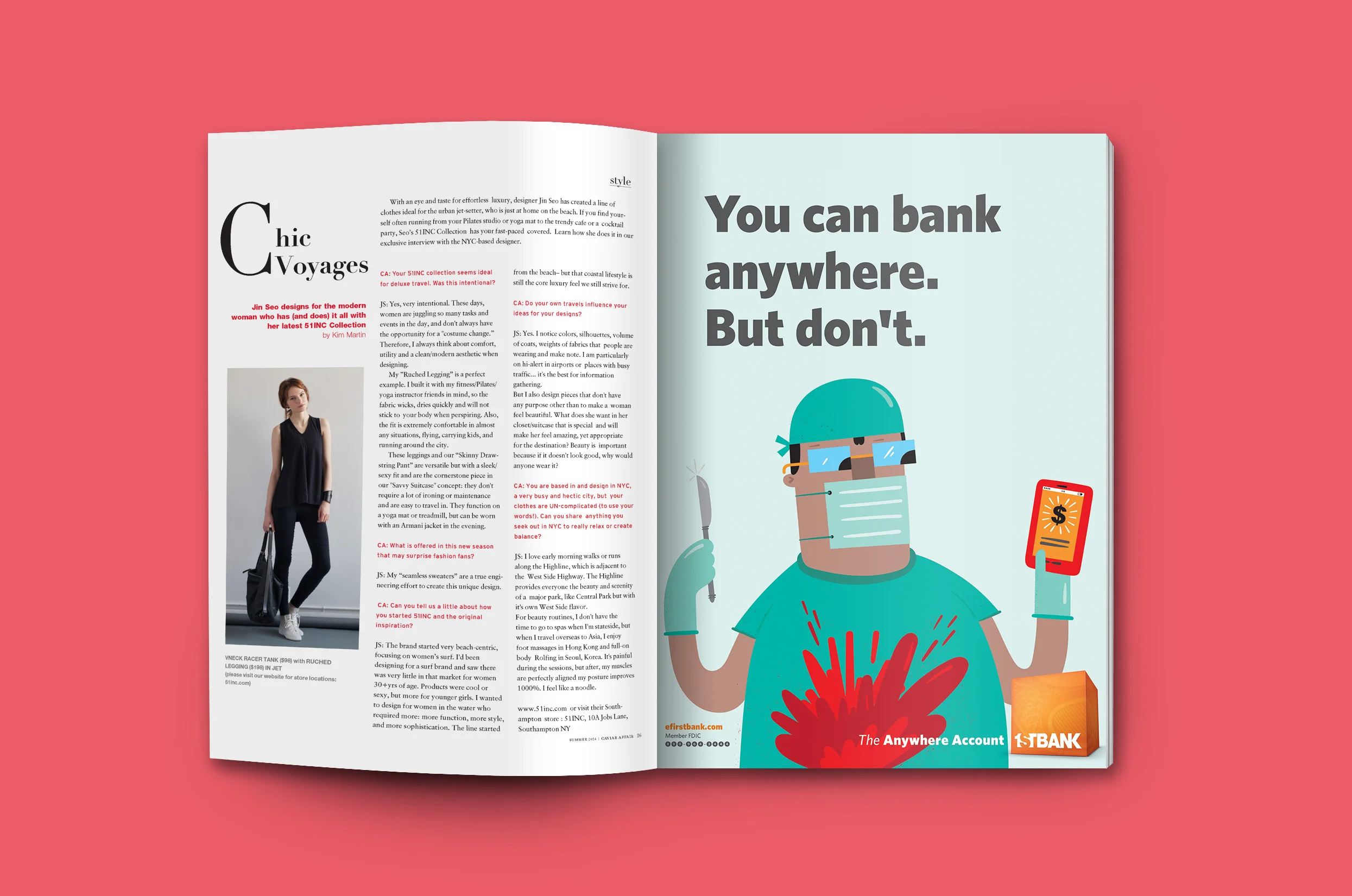 Mobile banking makes it easy to bank anywhere. That doesn't mean you should. I worked with artist Shaw Nielsen to bring this important public service announcement to life.