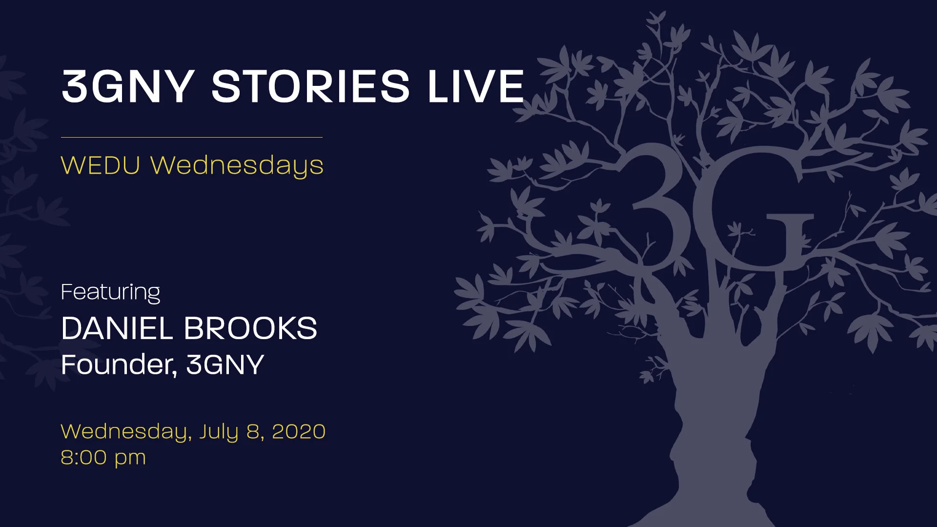 3GNY Stories Live