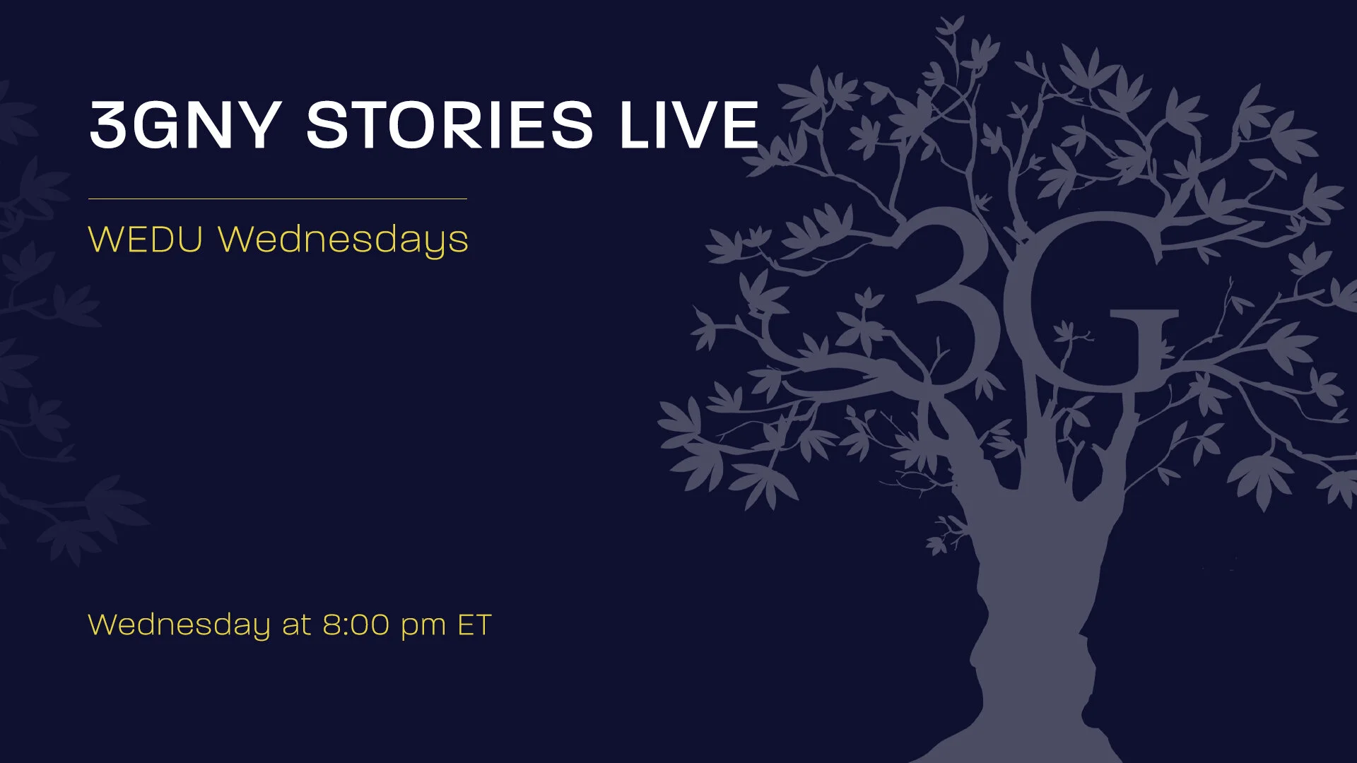 3GNY Stories Live: WEDU Wednesdays A Story About One of the Nazis' Longest-Surviving Prisoners  Featuring WEDU Speaker Stacey Delikat