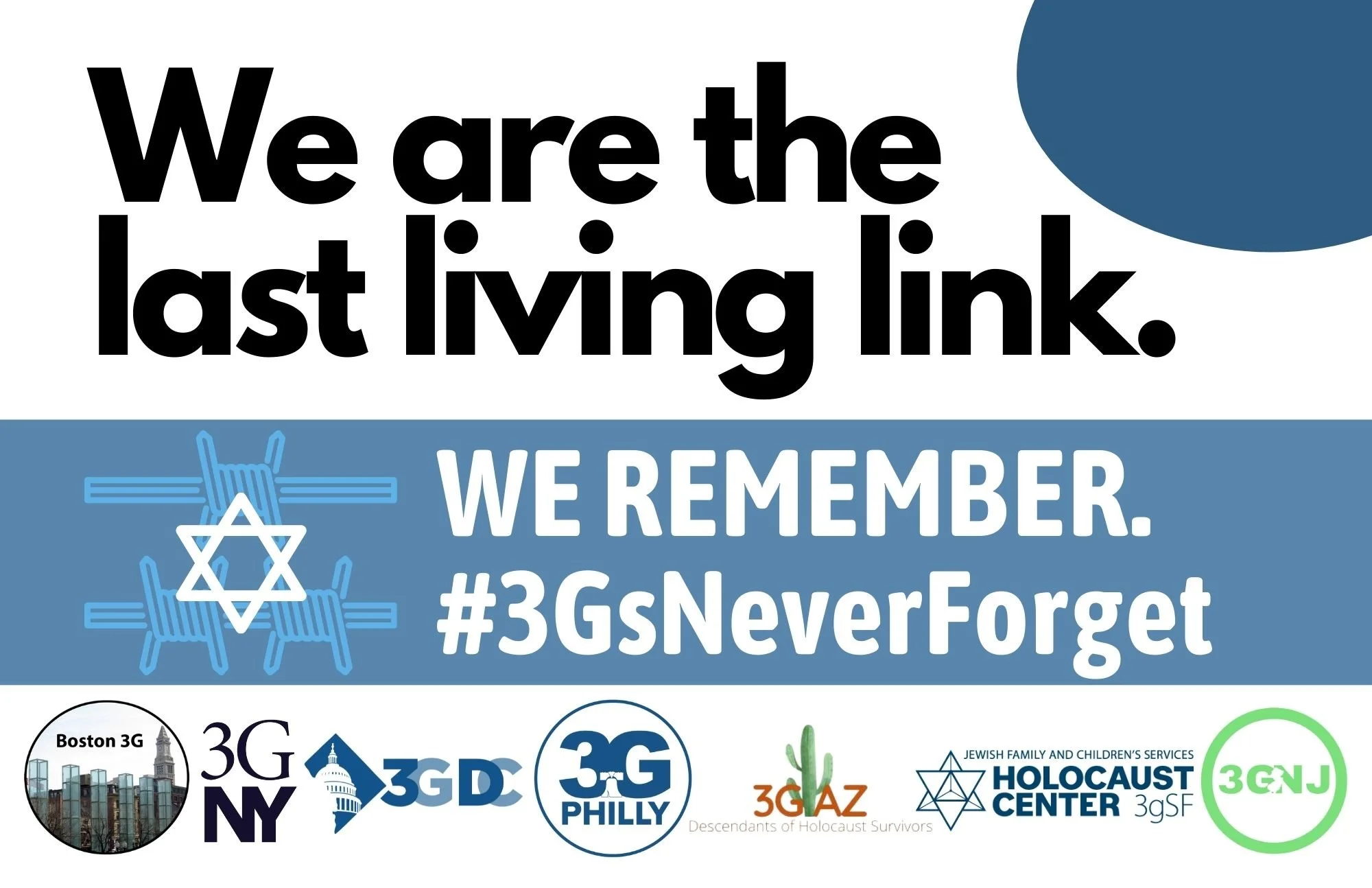 International Holocaust Remembrance Day: 3G Social Media Campaign