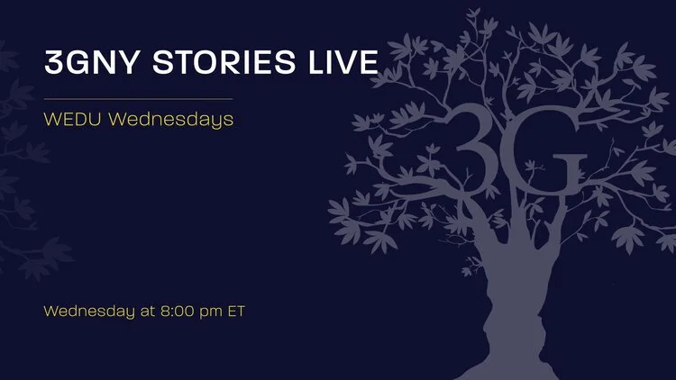3GNY Stories Live: WEDU Wednesdays. "Finding Freedom: Saba Motke's Story" Featuring Don Schapira