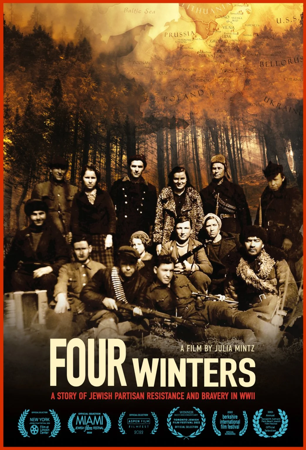 NYC Screening of Four Winters:  A Story of Jewish Partisan Resistance &amp; Bravery in WWII