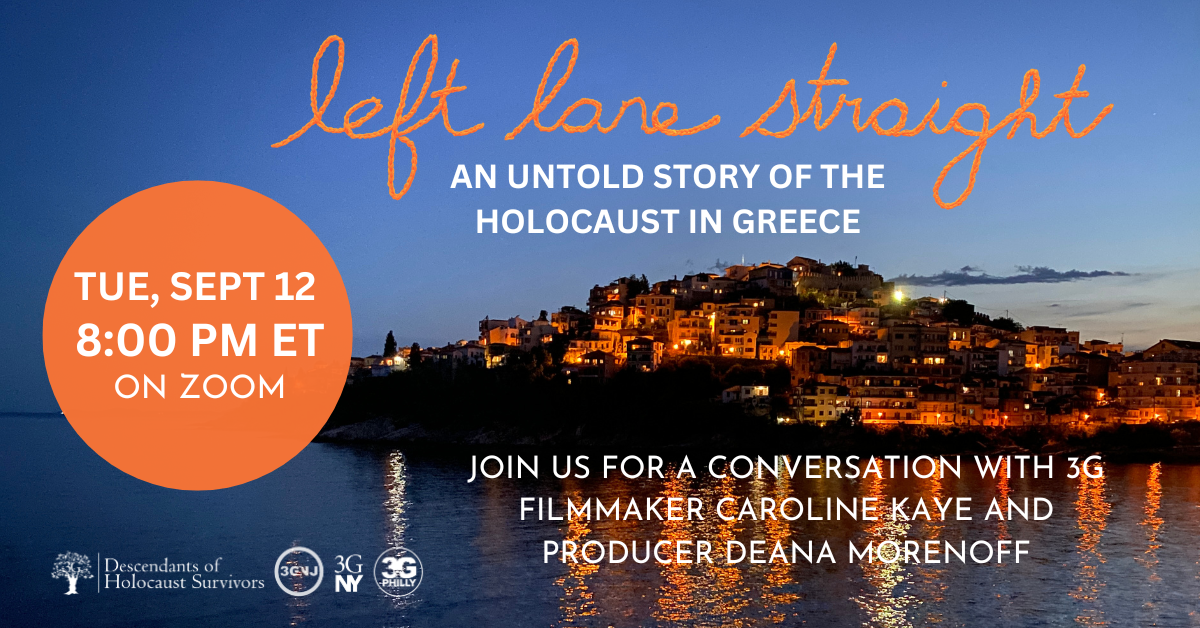 Left Lane Straight: An Untold Story of the Holocaust in Greece
