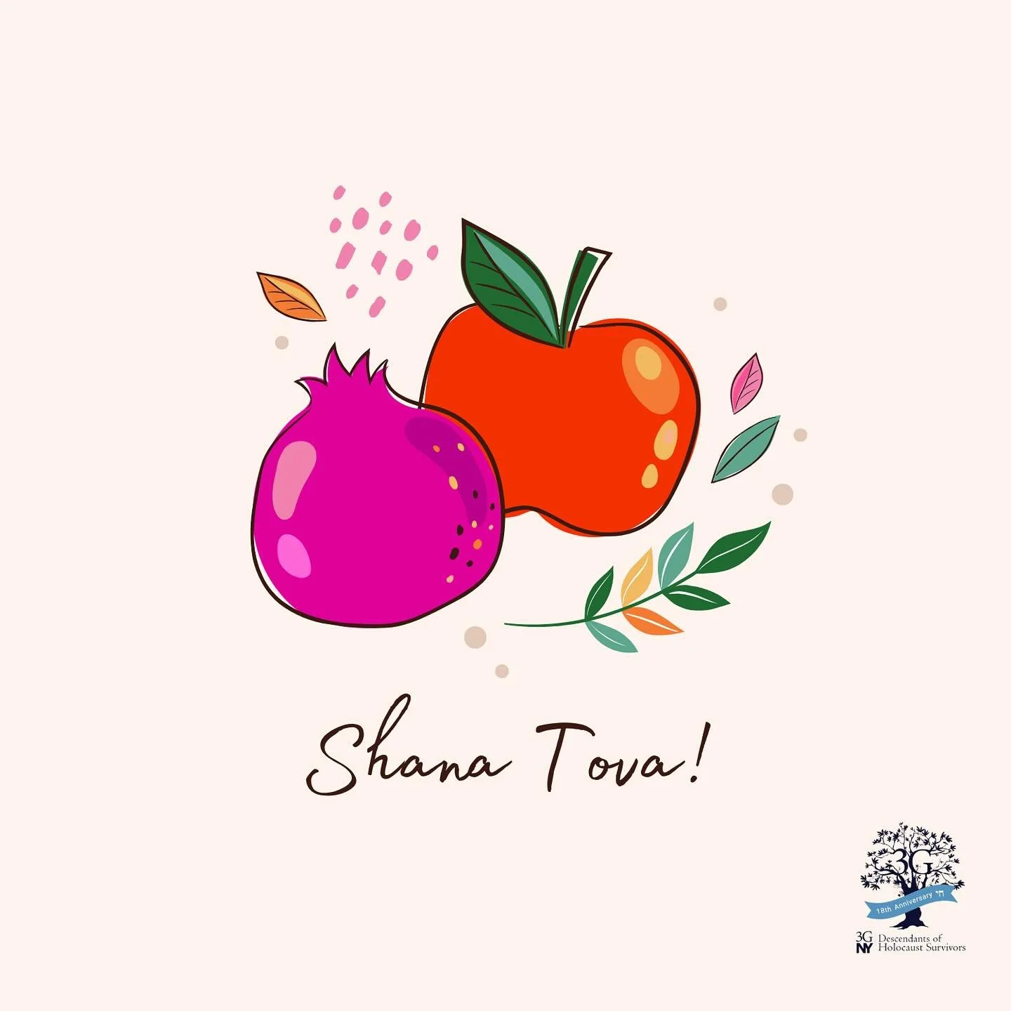 Shana Tova from 3GNY! 🍎✨
This Rosh Hashanah, we honor the past by carrying our families&rsquo; stories forward&mdash;turning memory into hope, learning, and connection. Wishing you a sweet and meaningful year ahead! 🍯💛
#ShanaTova #Hope #Peace #3Gs