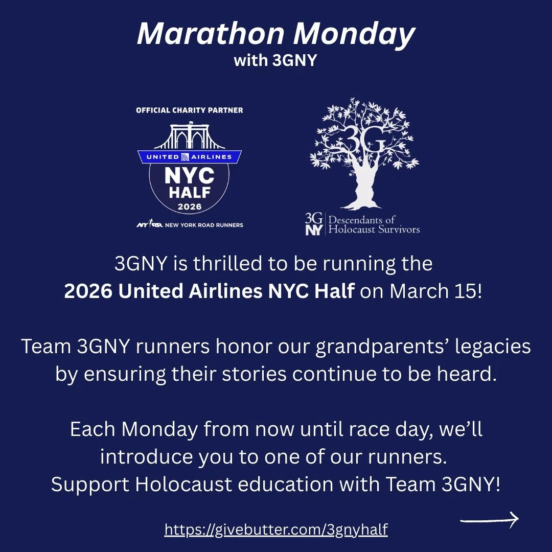Introducing Marathon Mondays with 3GNY! 

Each Monday, we'll introduce you to one of our Team 3GNY runners who will be taking on the the 2026 United Airlines NYC Half on March 15. 

First up is our Executive Director, Dave Reckess. Dave is running in
