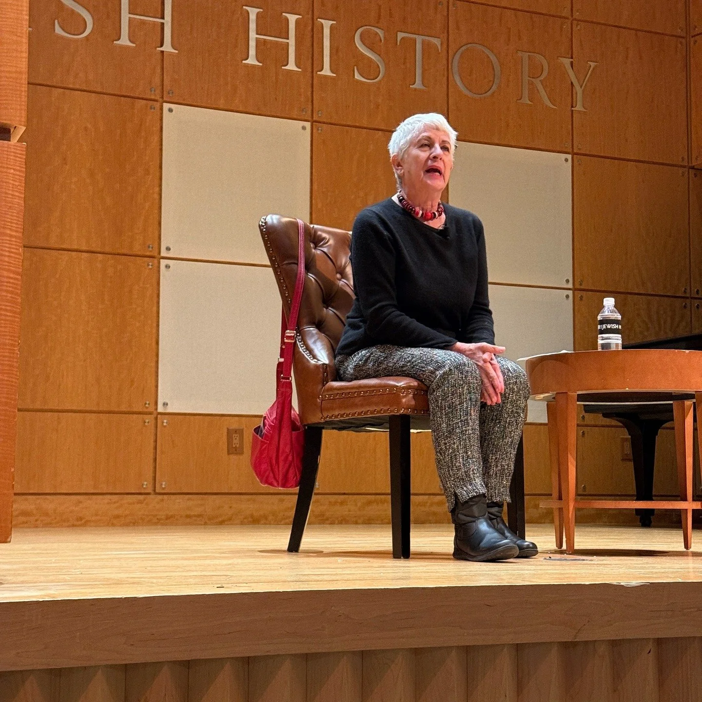 Last week our community gathered in honor of International Holocaust Remembrance Day at the beautiful @centerforjewishhistory for Shabbat dinner and meaningful conversation. 

Dr. Dori Katz shared her powerful testimony of surviving as a child in Bel