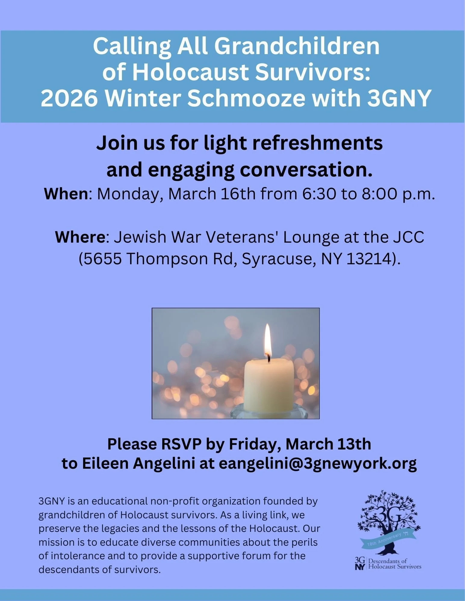 2026 Central New York Winter Schmooze with 3GNY